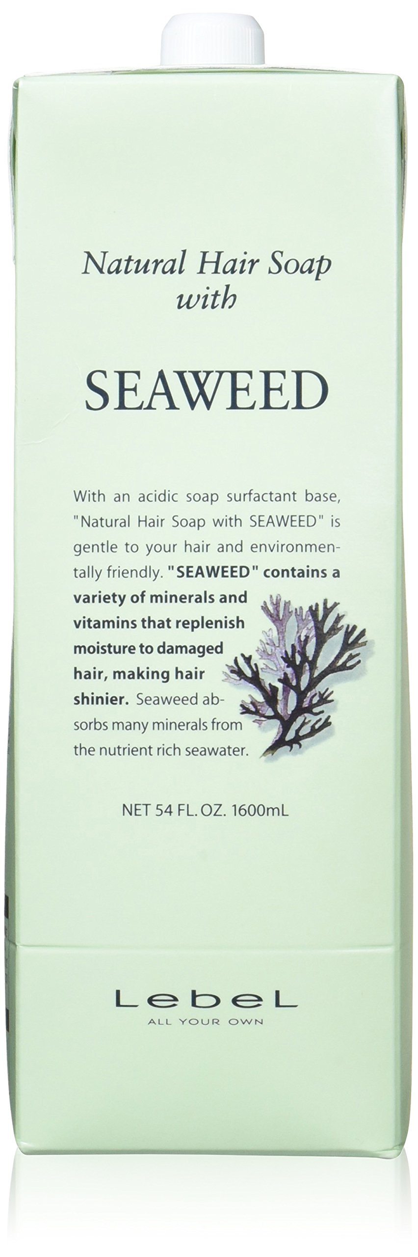 Amazon | ルベル ナチュラルヘアソープ ウィズ シーウィード SW 1600ml