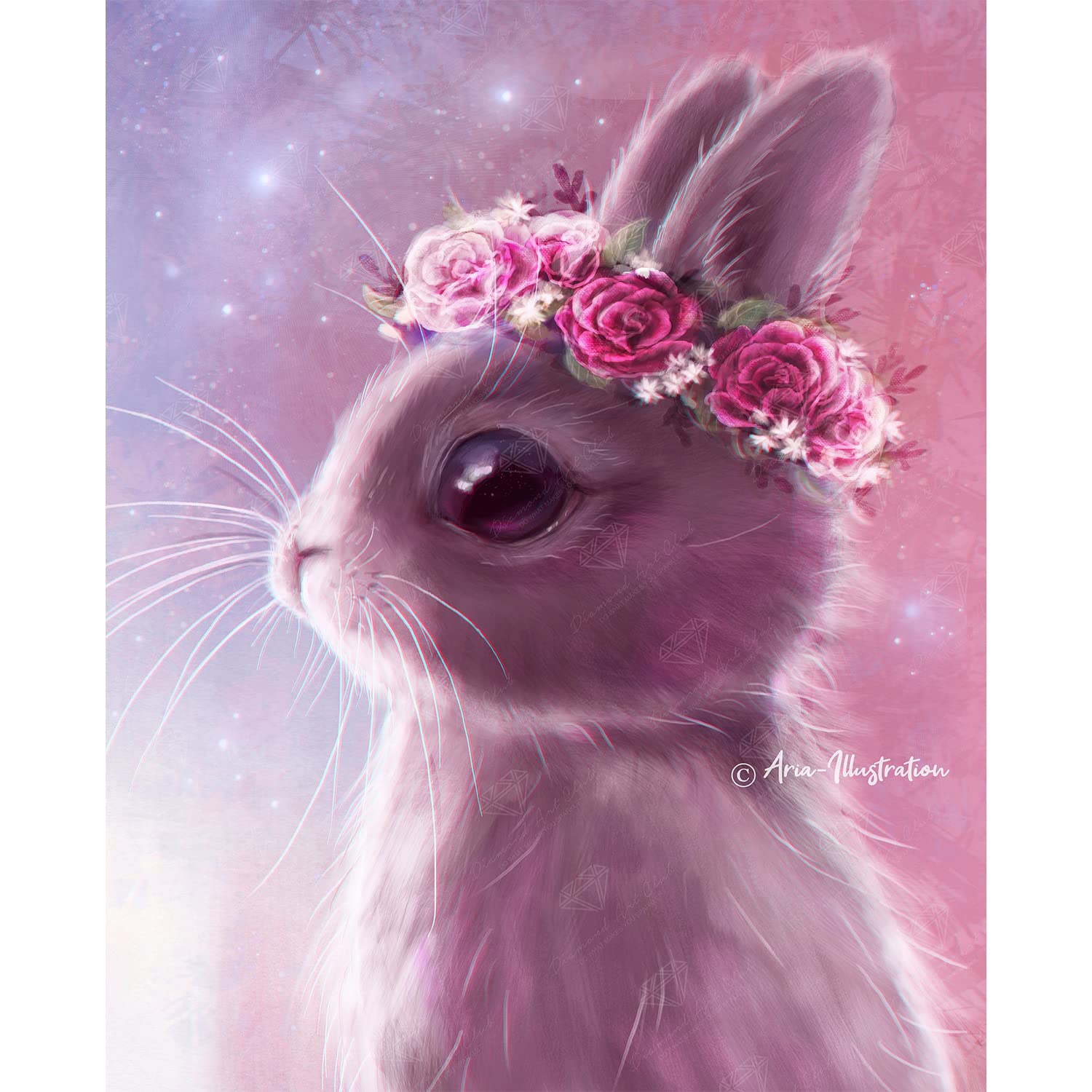 ダイヤモンドアートクラブ DAC Hoppy Spring Bunny Hoppy Spring Bunny