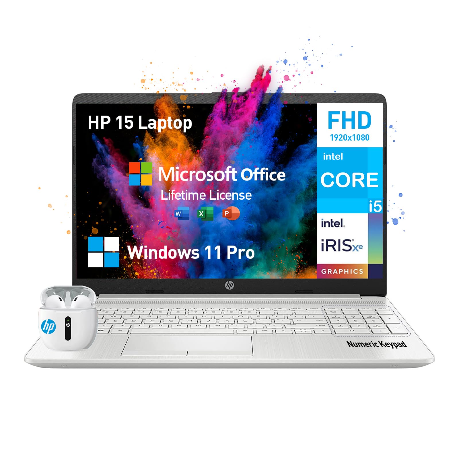 Amazon.co.jp: HP 15.6インチ ノートパソコン、Intel Core i5、32GB