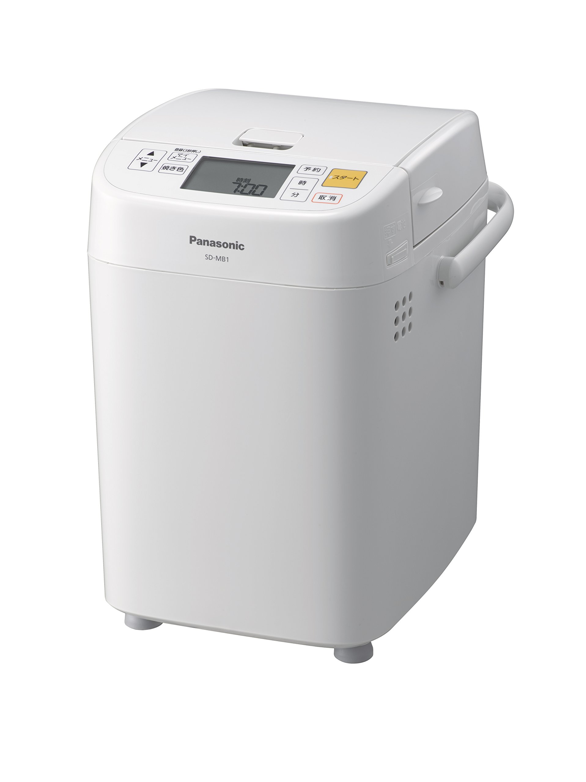 Amazon | パナソニック ホームベーカリー 1斤タイプ ホワイト SD-MB1-W