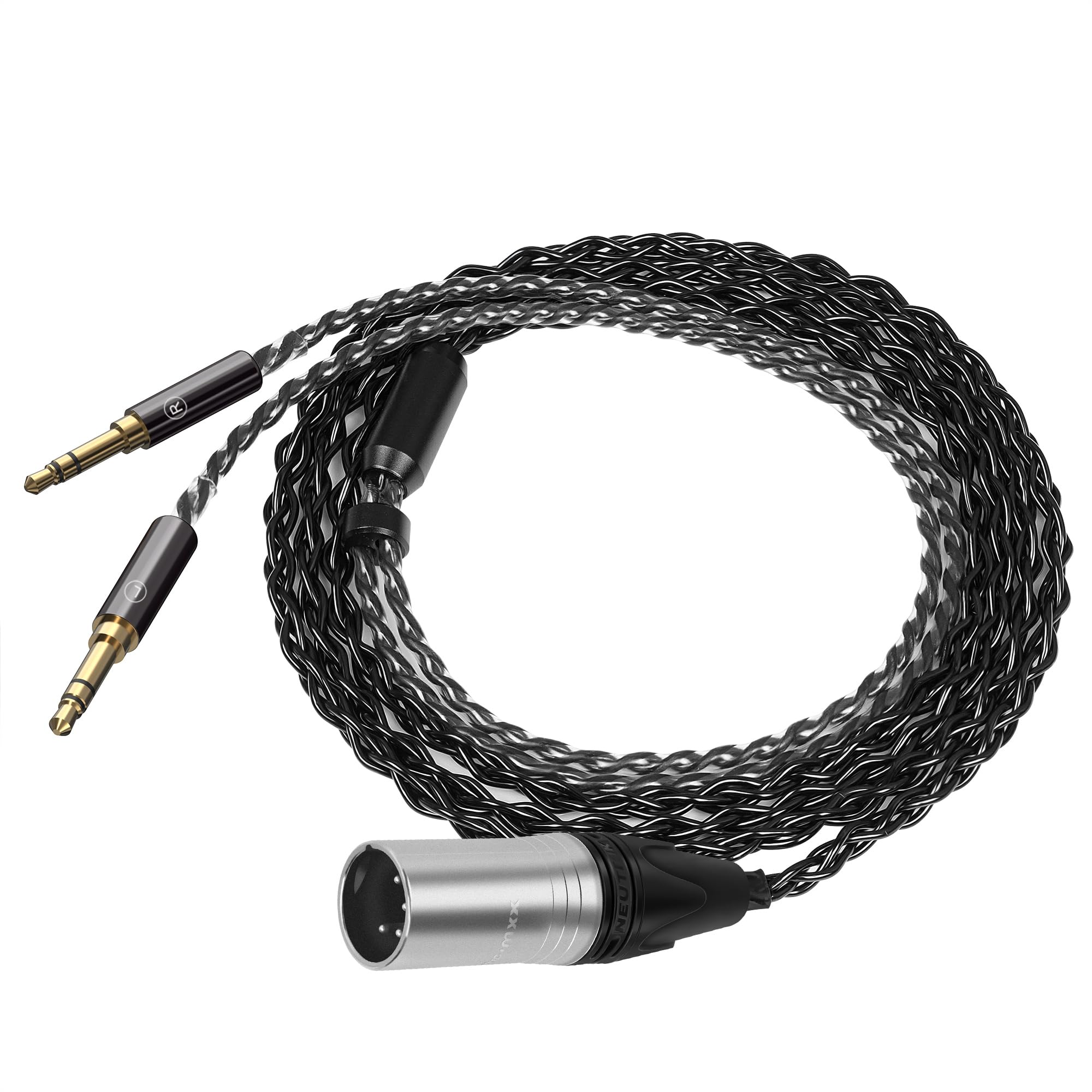 Amazon | Linkidea アップグレード 6N オーディオ ケーブル、HIFIMAN