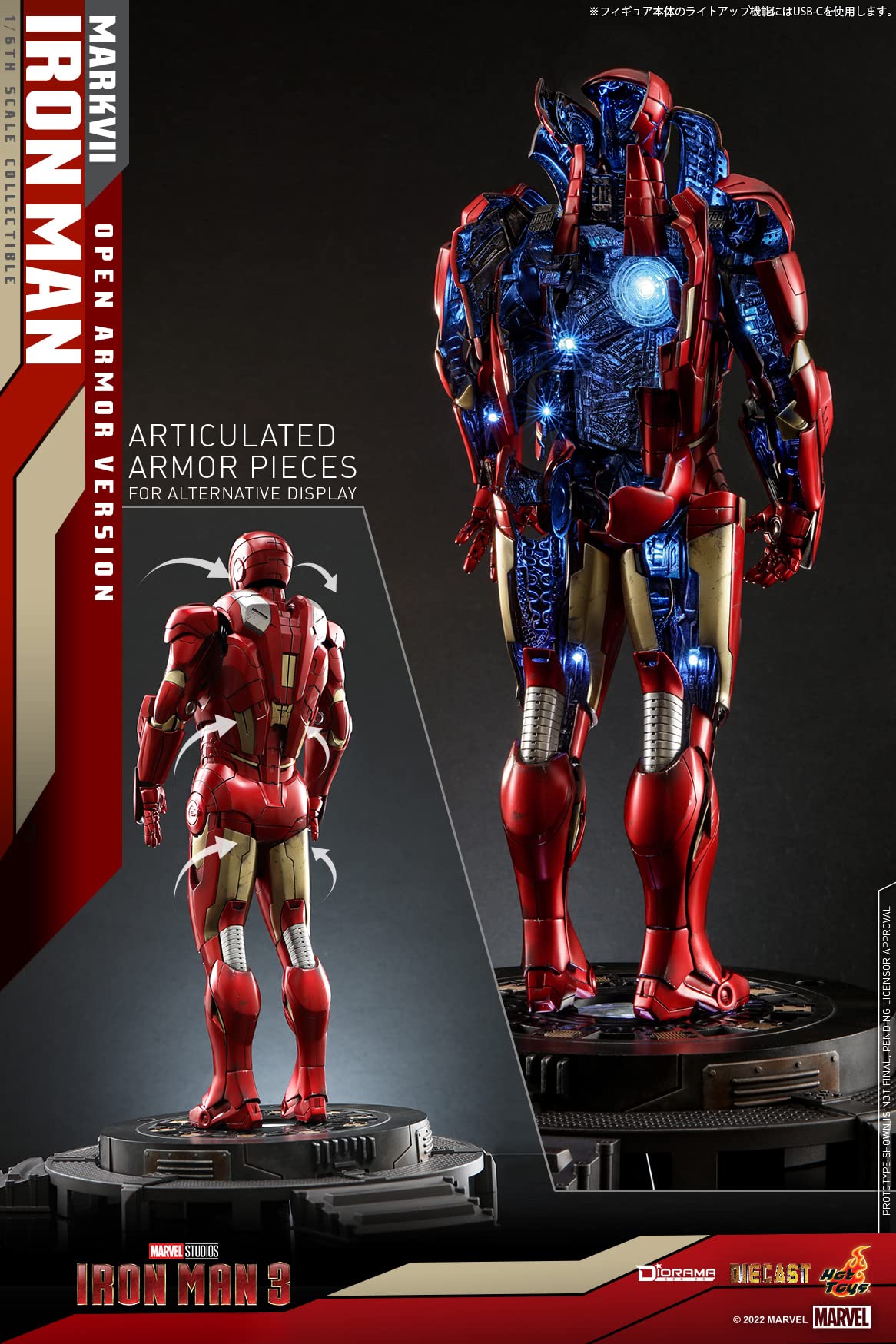 Amazon.co.jp: ムービー・マスターピース DIECAST アイアンマン3