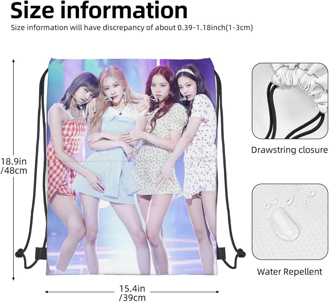 Amazon.co.jp: [YCLNFC] Blackpink 巾着バック ジムサック
