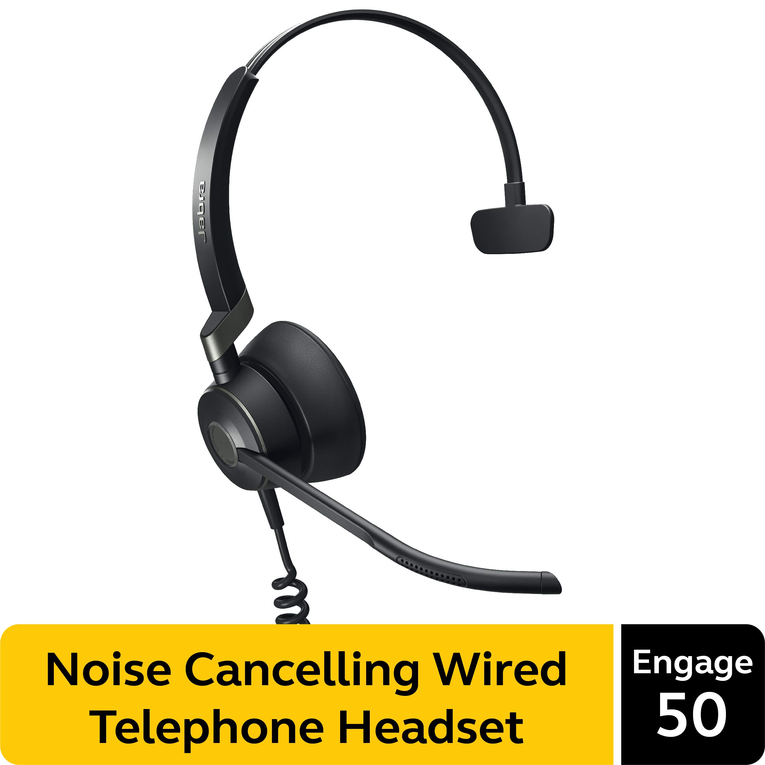 Amazon.com: Jabra Engage 50 Wired Headset, Mono – Telephone
