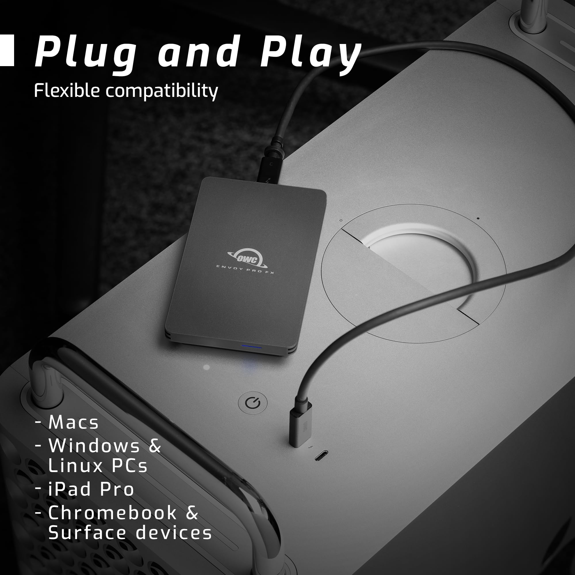 Amazon.com: OWC 4TB Envoy Pro FX Portable Rugged External NVMe M.2