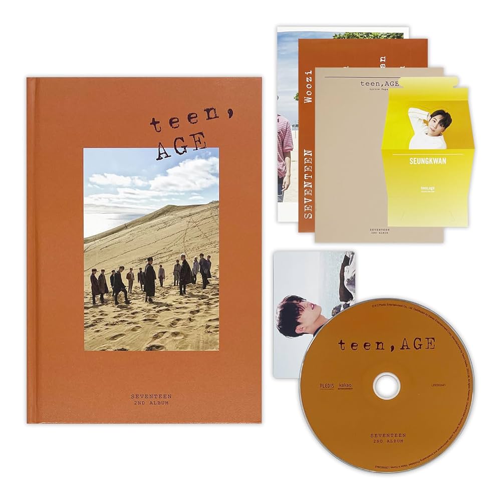 SEVENTEEN - SEVENTEEN - 2nd Album [TEEN, AGE] (Re-release) (ORANGE