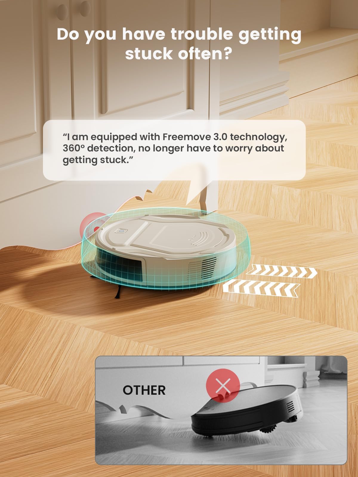 Amazon.com: Lefant M210 Pro Robot Vacuum, Strong 4000Pa Suction