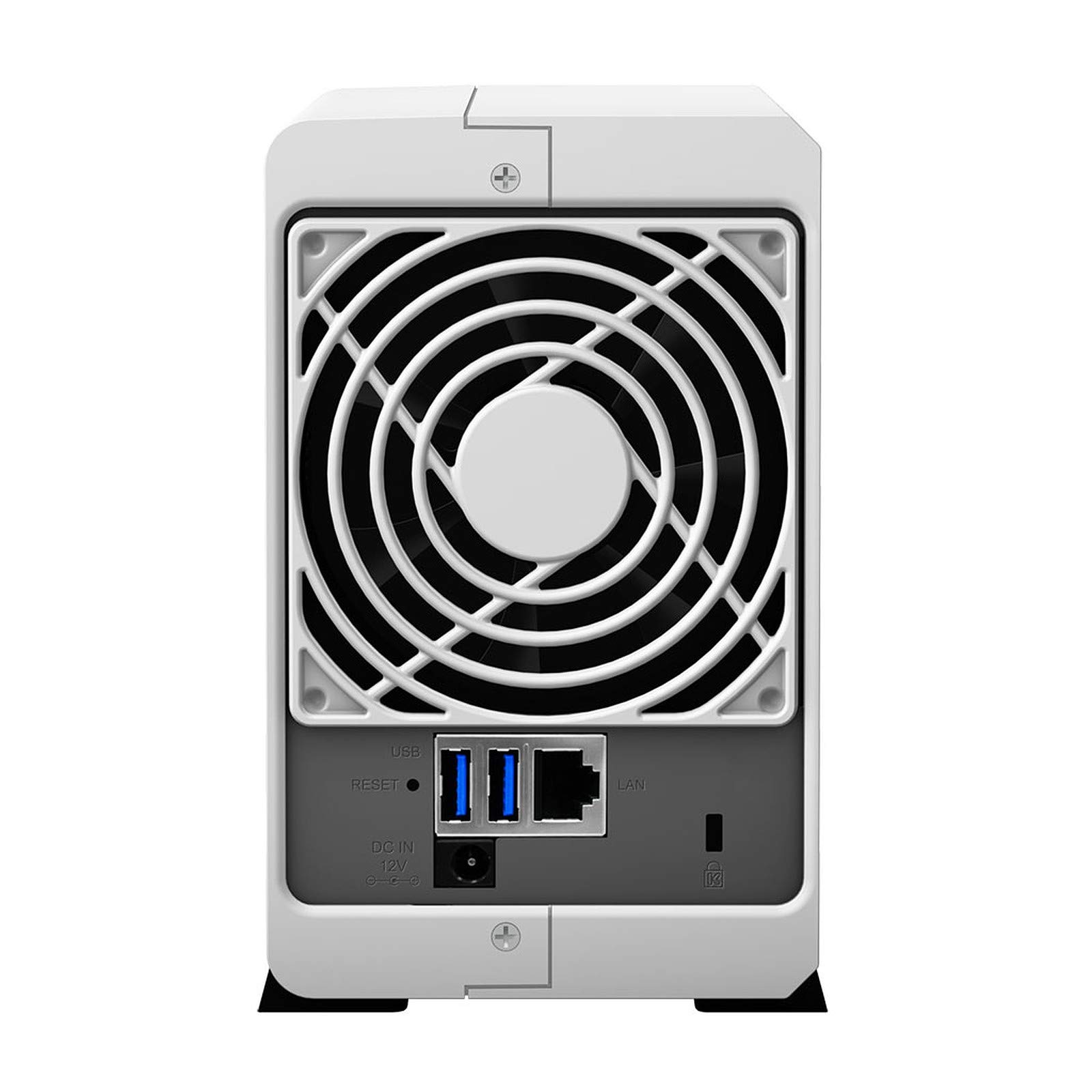 Synology DS218j NAS Disk Station, DDR3, 2-Bay, 512MB DDR3 : Amazon