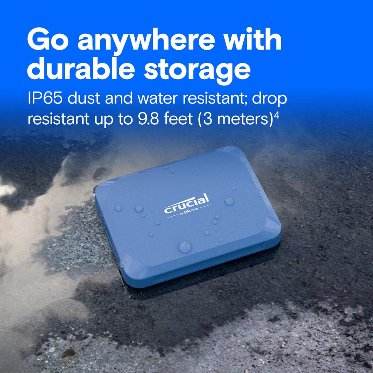 Amazon | Crucial X10 外付け SSD 6TB USB3.2 / Type-C 最大読込速度