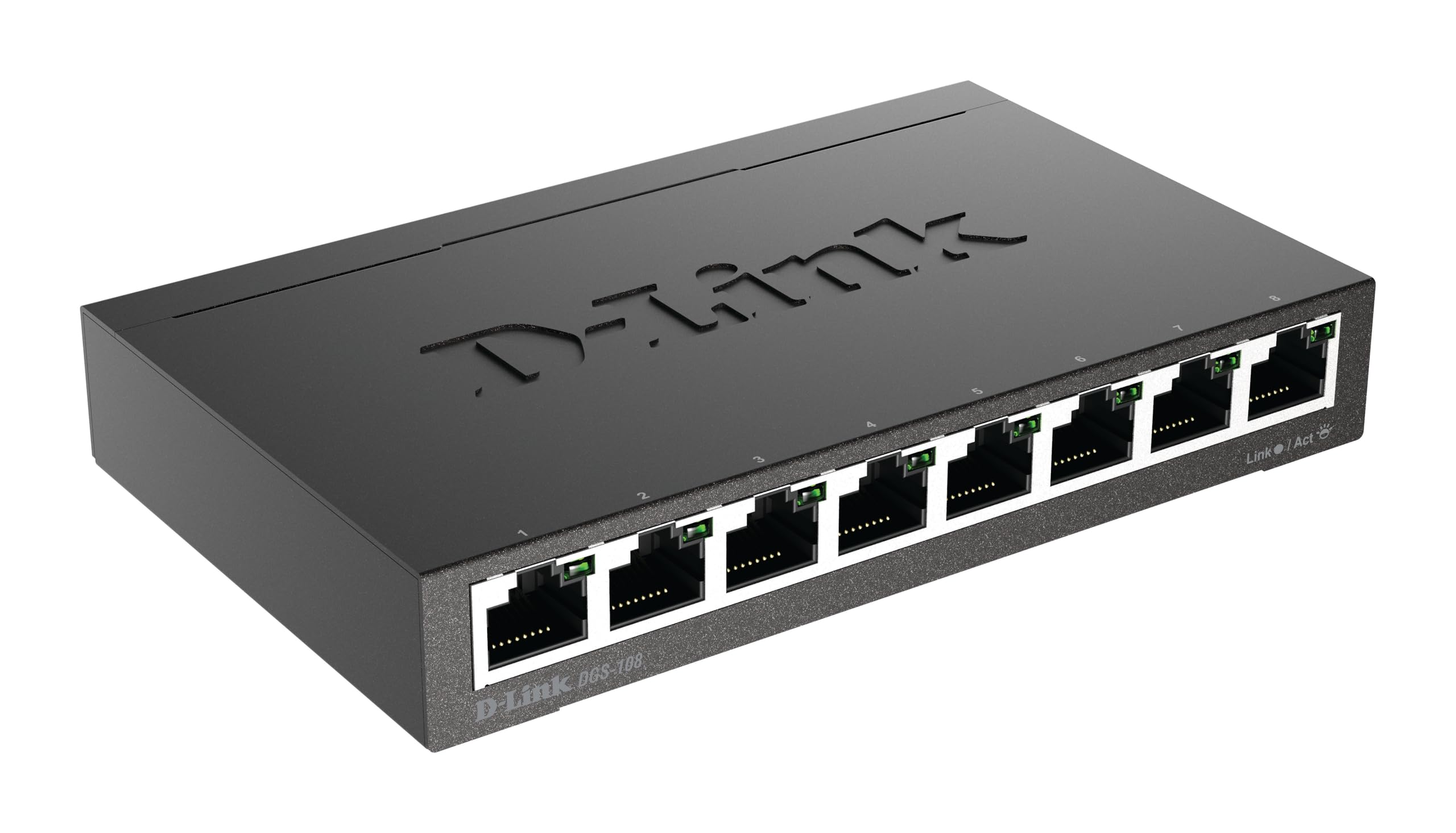 Amazon.com: D-Link DGS-108/B 8-Port Gigabit Unmanaged Metal