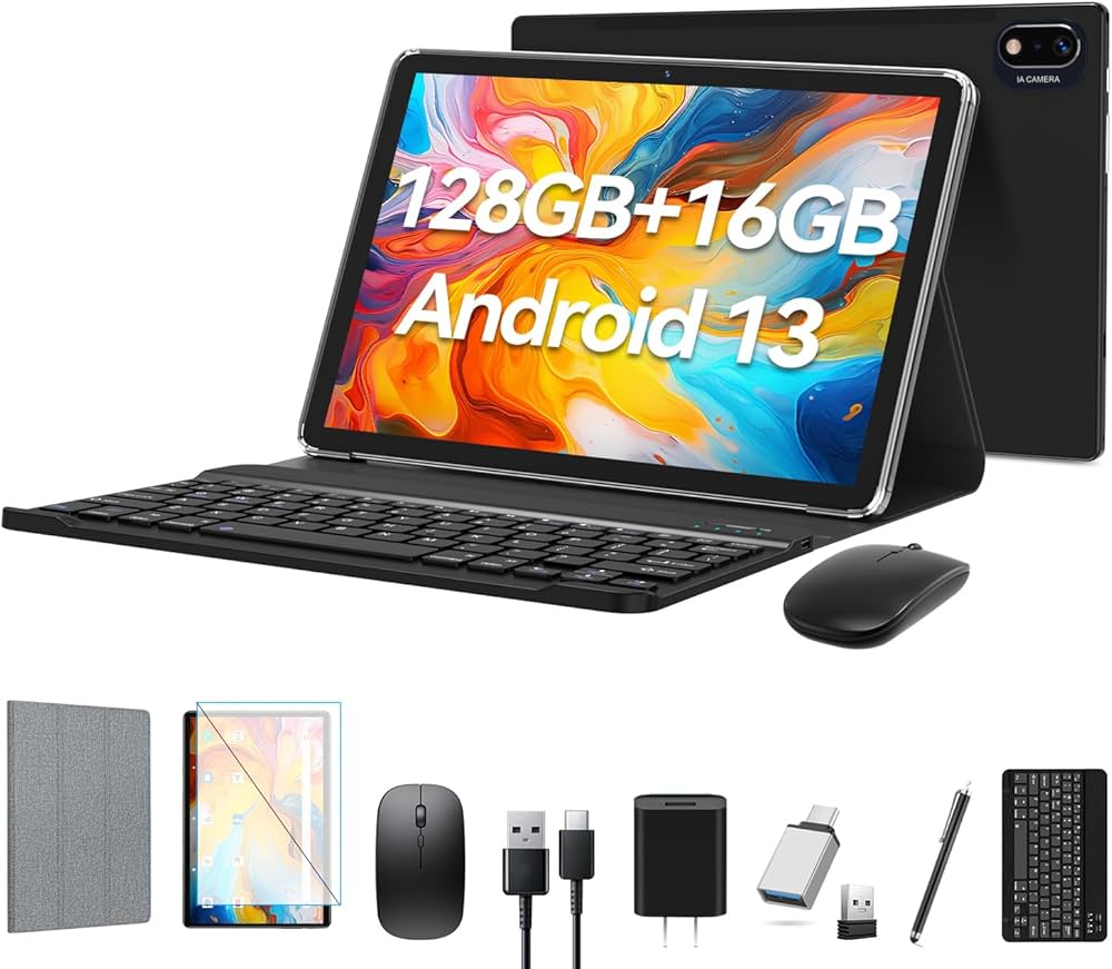 Amazon.co.jp: Android 13 Tablet 2024 Newest 10 inch Octa-Core