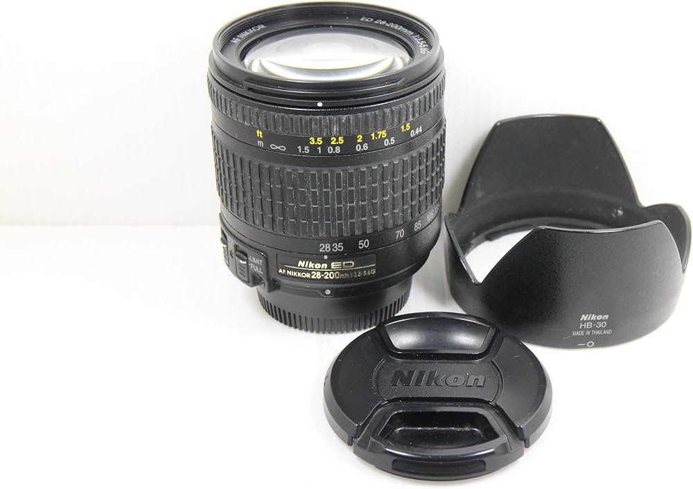 Amazon.co.jp: Nikon AF Lens AF 28-200mm F3.5-5.6G Black : Electronics