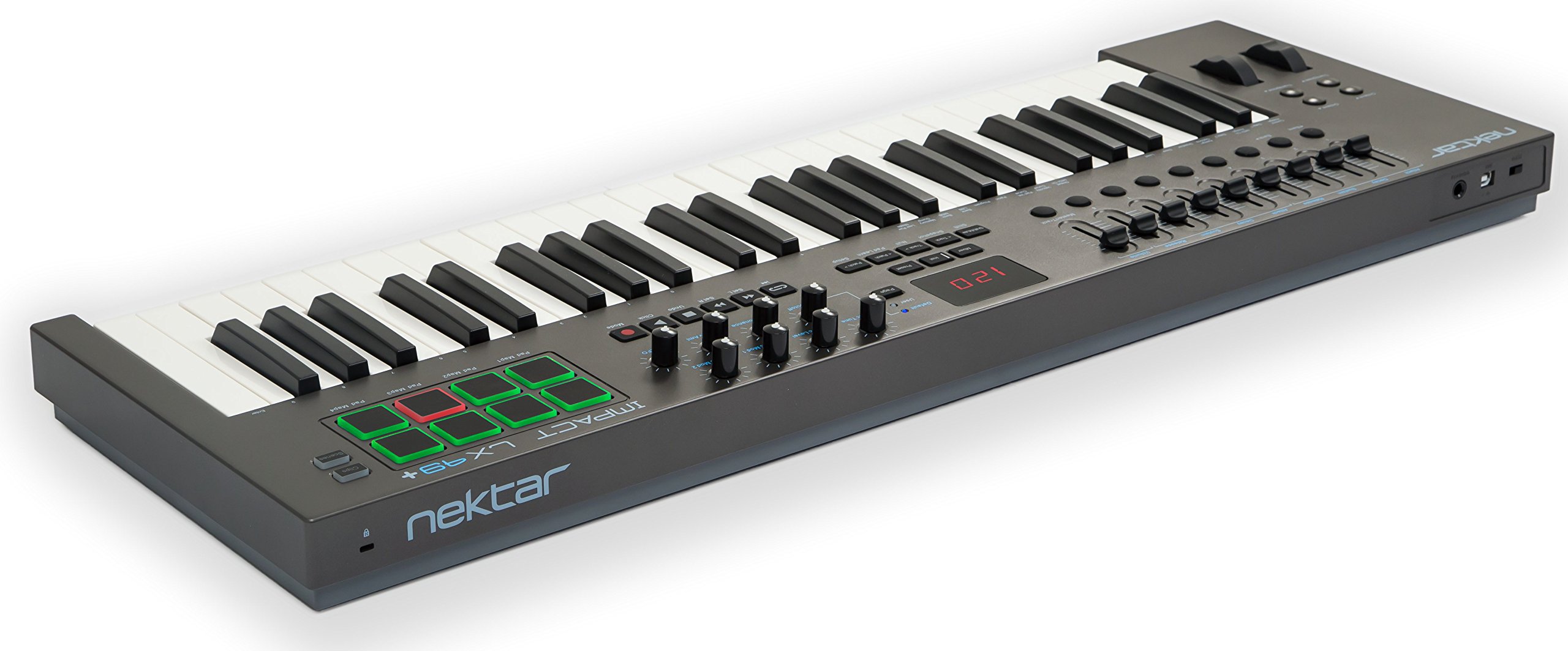 Amazon | Nektar Technology IMPACT LX49+ DAW連携MIDIキーボード