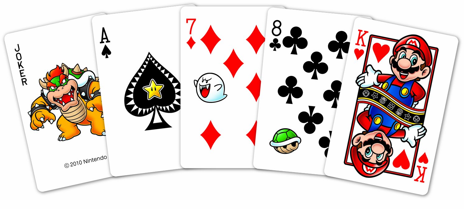 Amazon.co.jp: Super Mario Bros Trump Playing Cards - Standard Ver