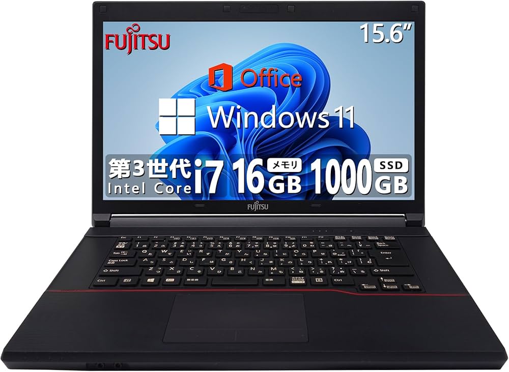 Amazon.co.jp: 【整備済み品】 富士通 FUJITSU ノートパソコン FMV