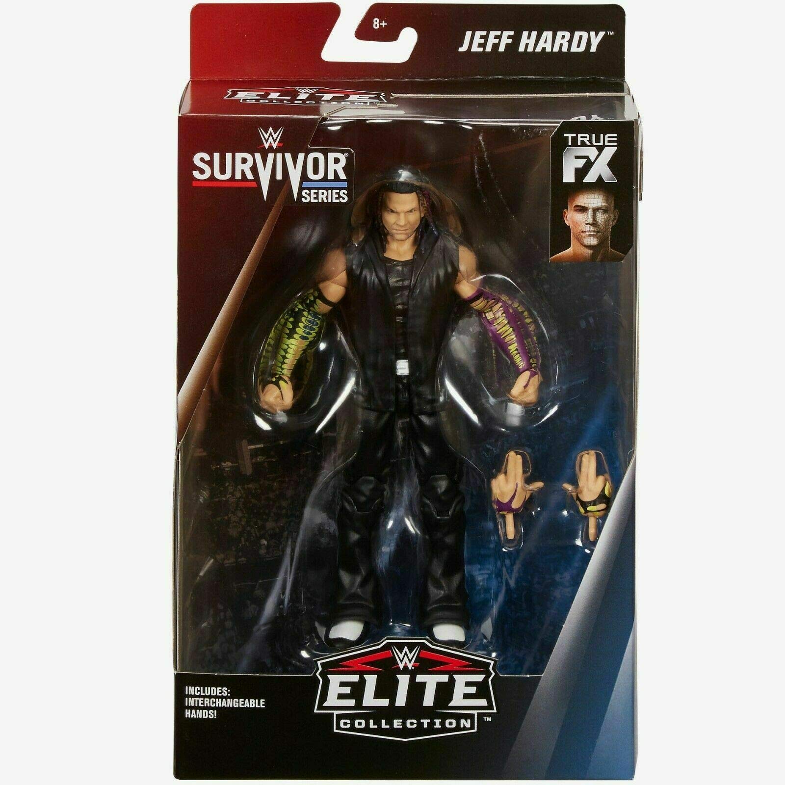 Amazon | WWE フィギュア ジェフ・ハーディ エリートコレクション