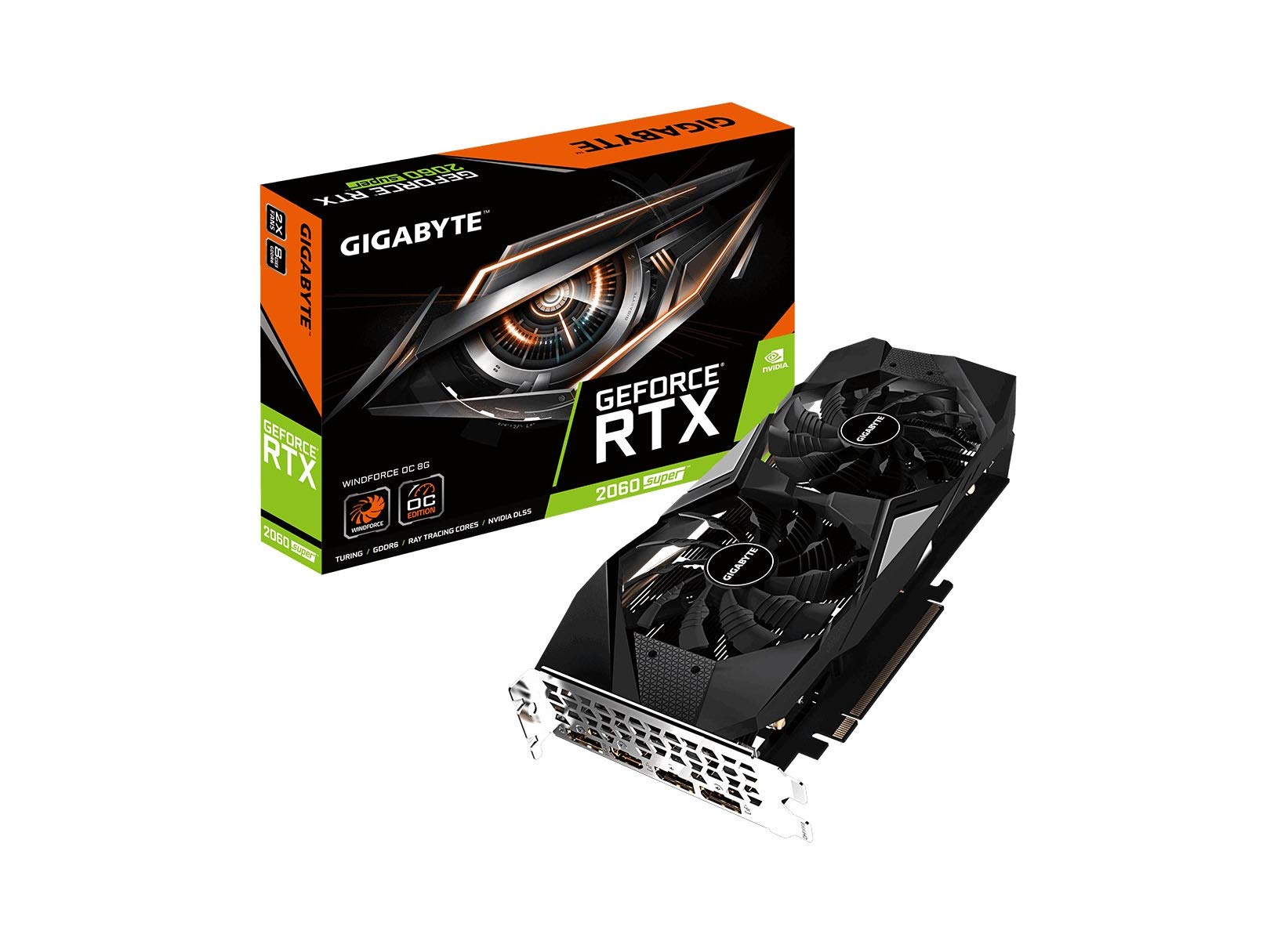 Gigabyte , GV-N2060OC-6GD REV2.0 Gv-N2060OC-6GD GeForce RTX 2060