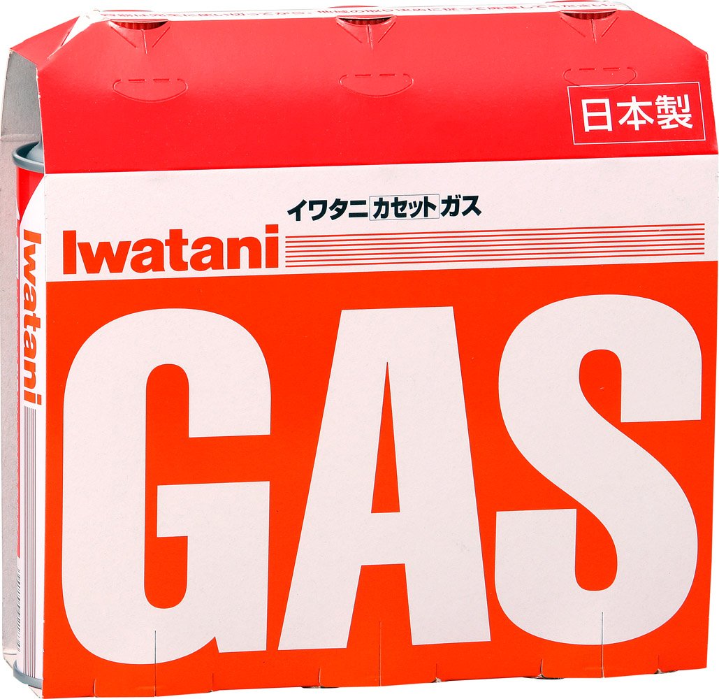 Amazon.co.jp: イワタニ カセットガス オレンジ 3本組 CB-250-OR