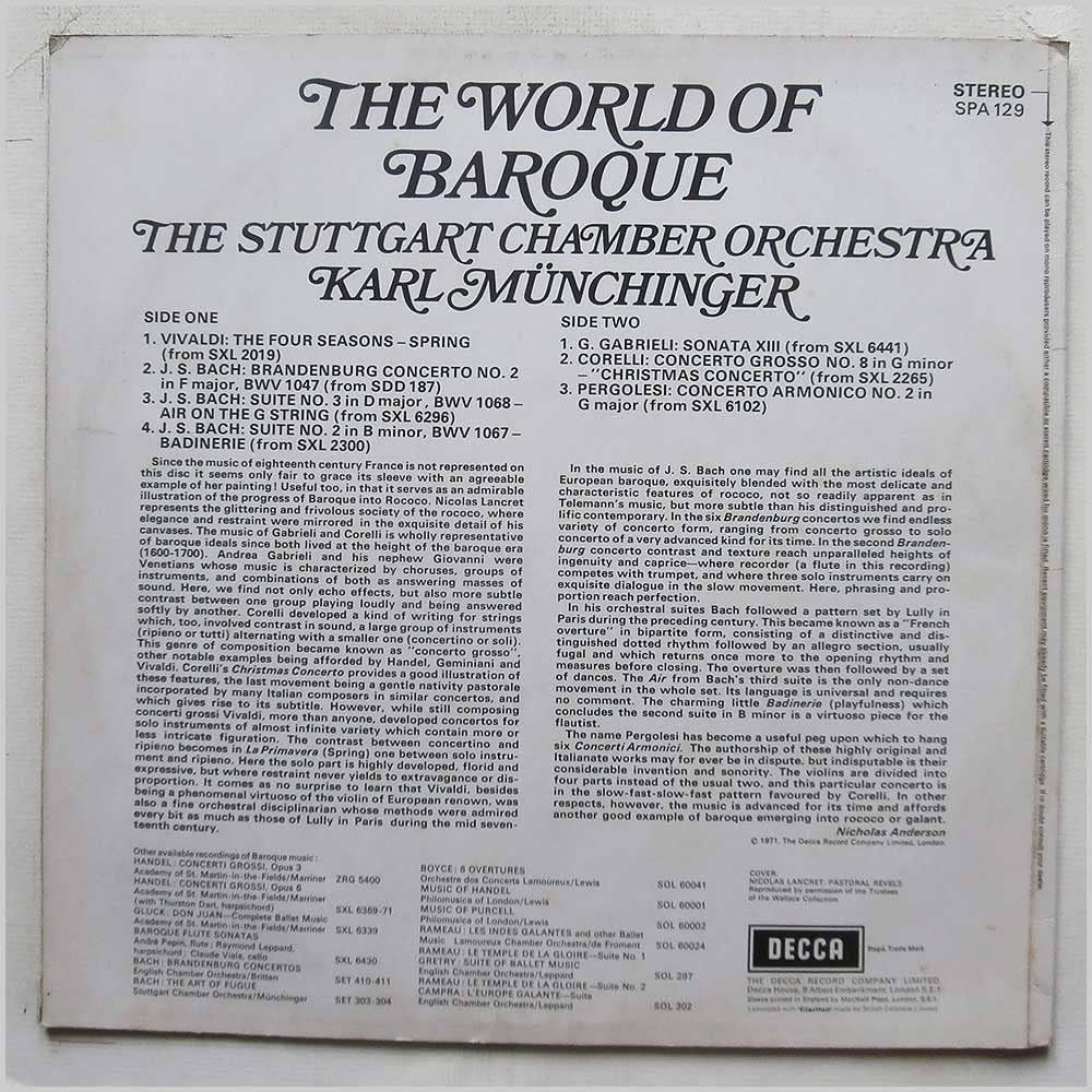 Amazon.com: The World of Baroque: CDs & Vinyl