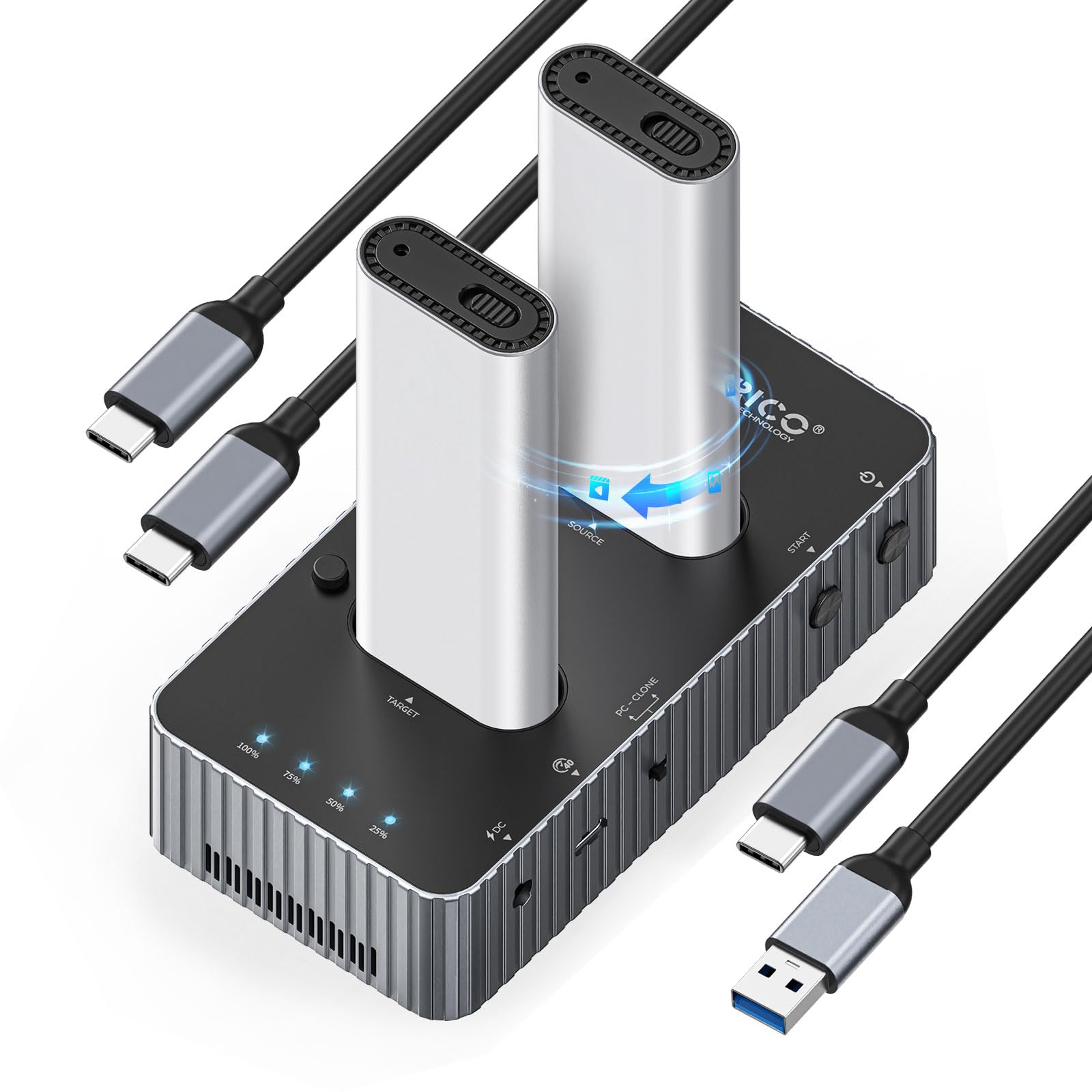 Amazon.com: ORICO 40Gbps M.2 NVMe Hard Drive Docking Station with