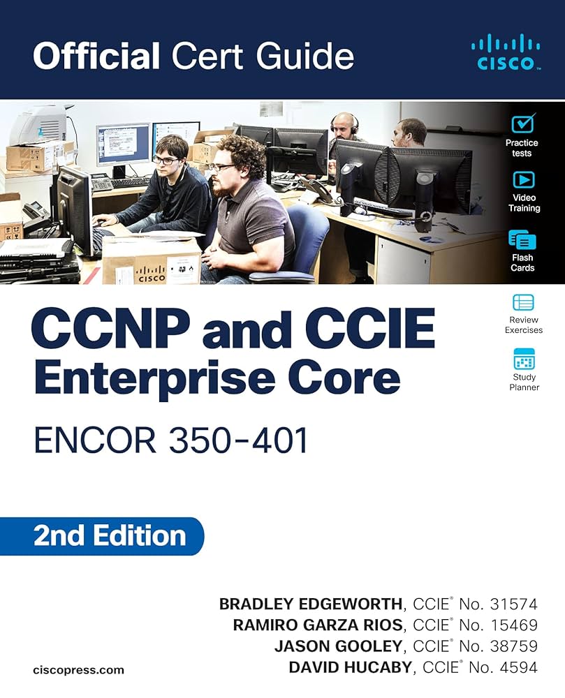 Amazon.com: CCNP and CCIE Enterprise Core ENCOR 350-401 Official