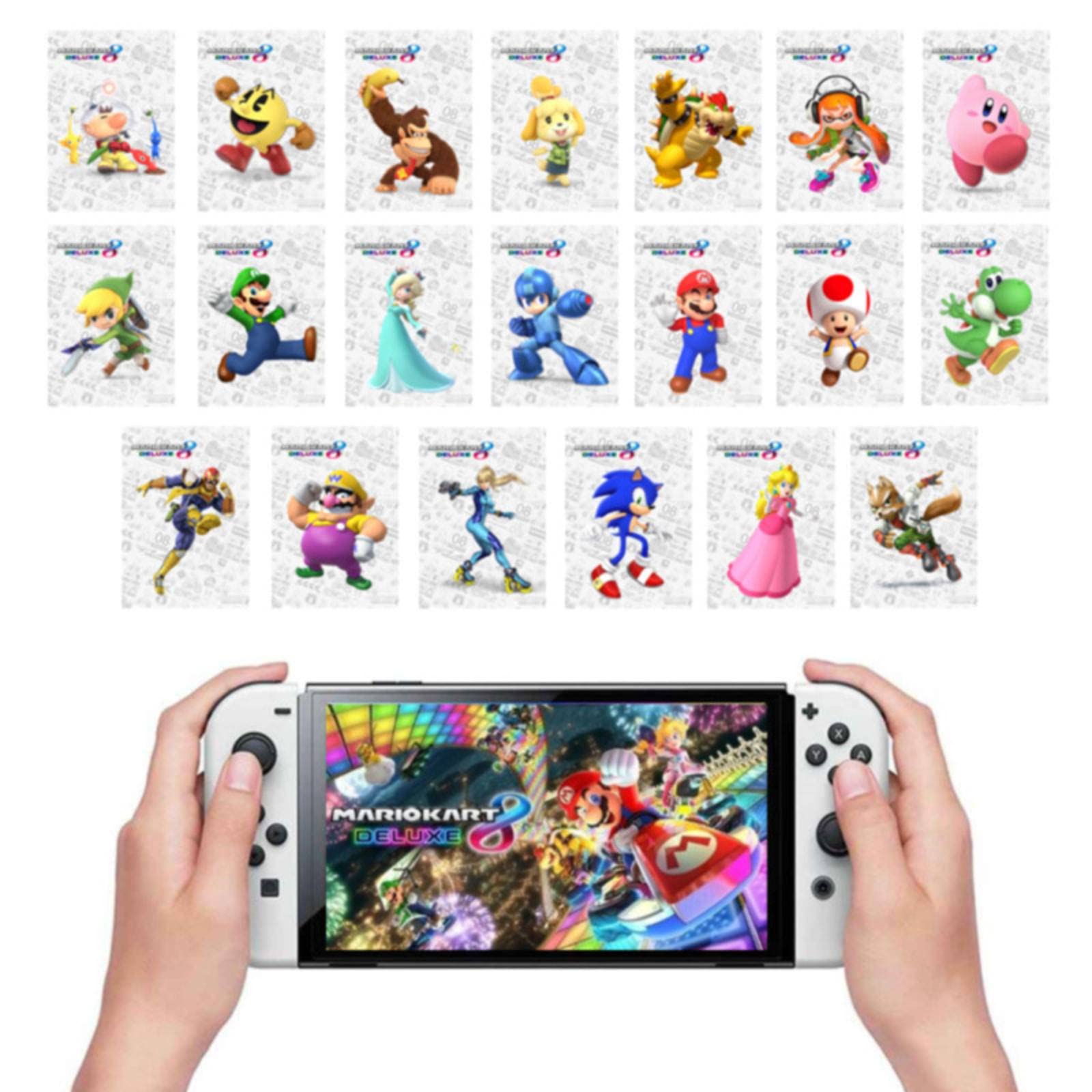 Amazon.co.jp: マリオレース8 amiiboトラック8クロスオーバーカード