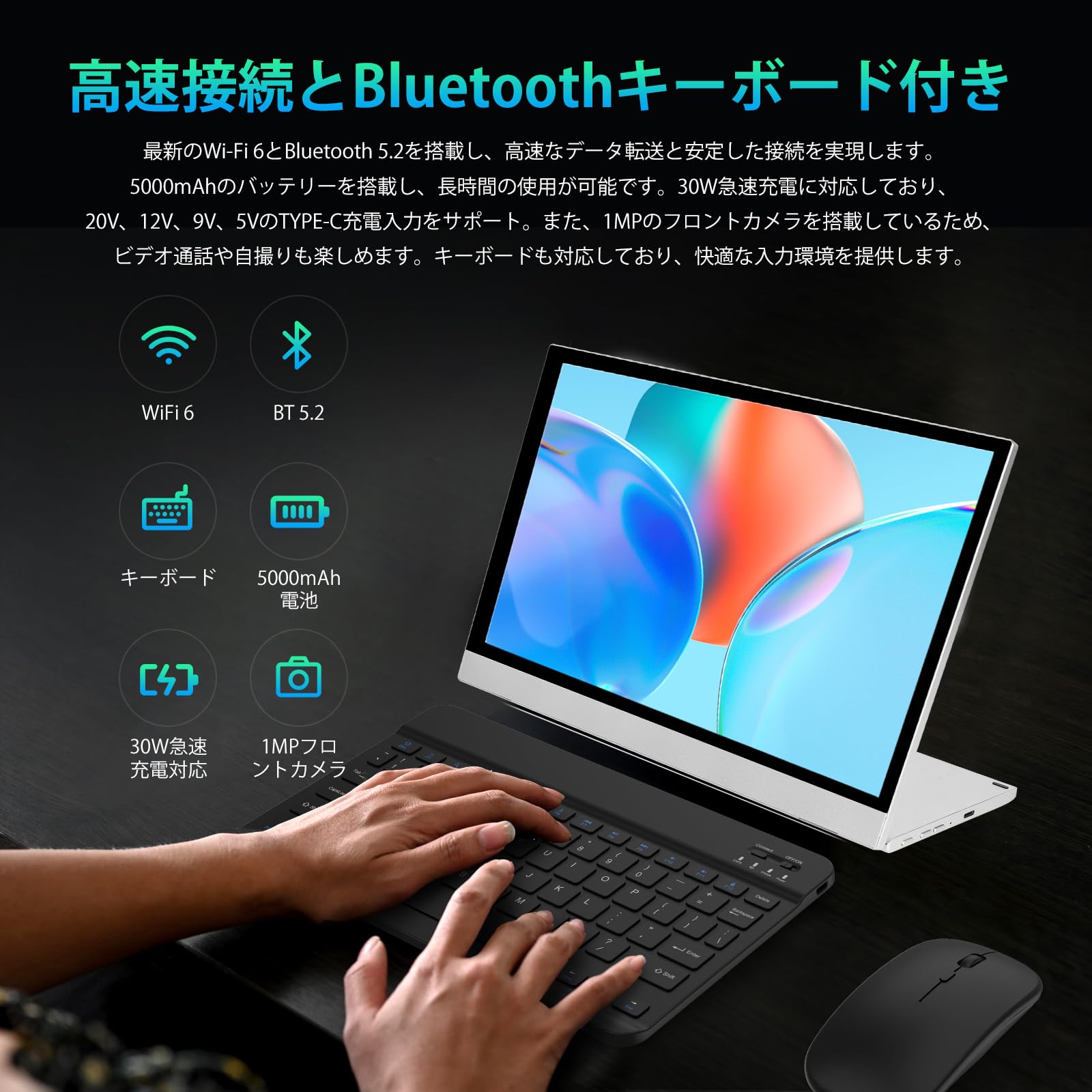 Amazon.co.jp: タブレット 14インチ - HiGrace Android 14 タブレット