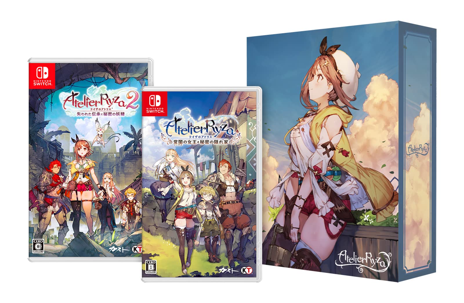Amazon.co.jp: 【Switch】ライザのアトリエ1・2 限定ダブルパック