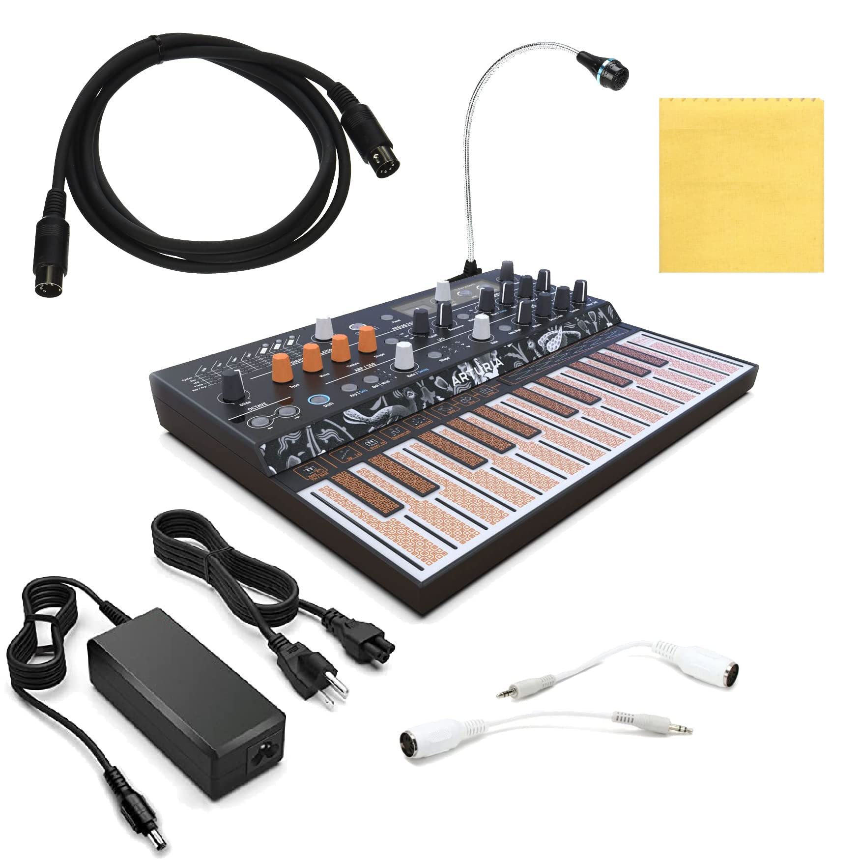 Amazon.com: Arturia MICROFREAK Synthesizer Vocoder Keyboard BUNDLE