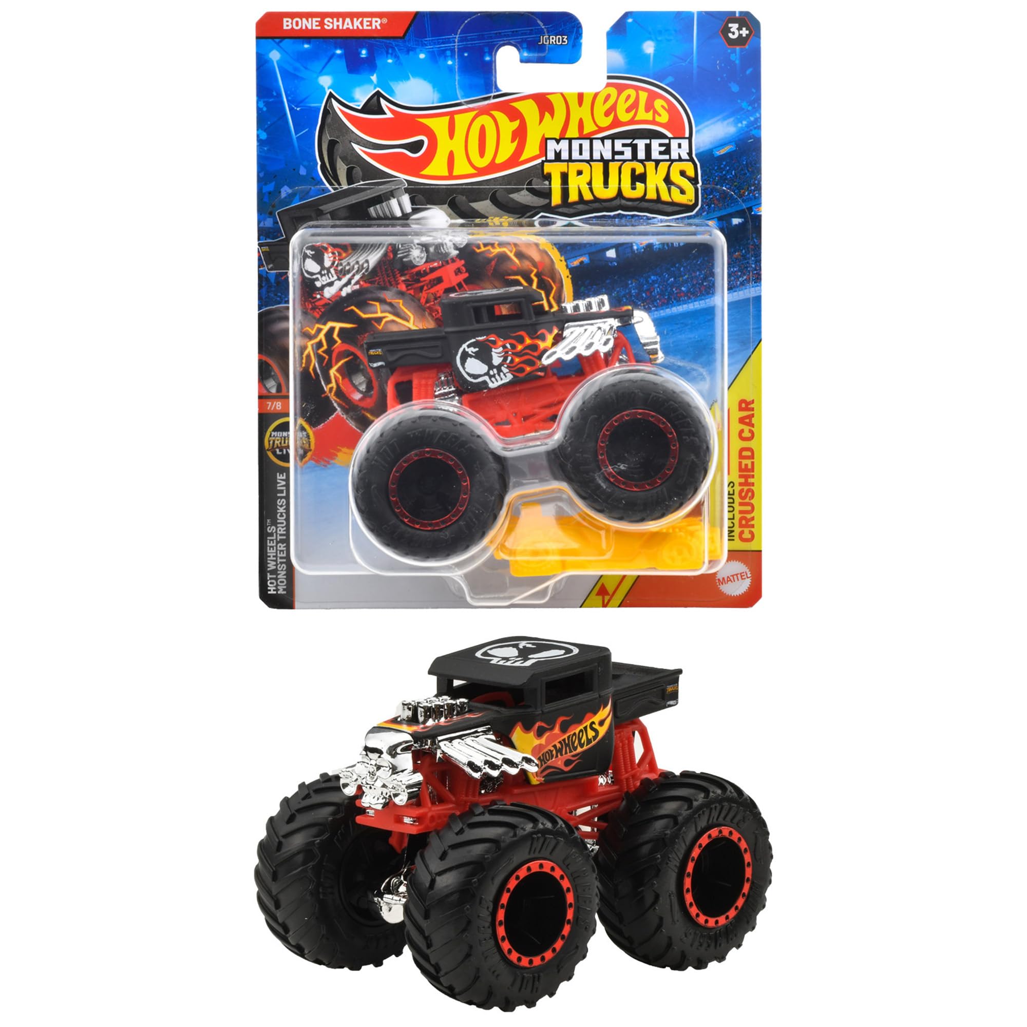 Amazon.co.jp: ホットウィール(Hot Wheels) モンスタートラック 1:64