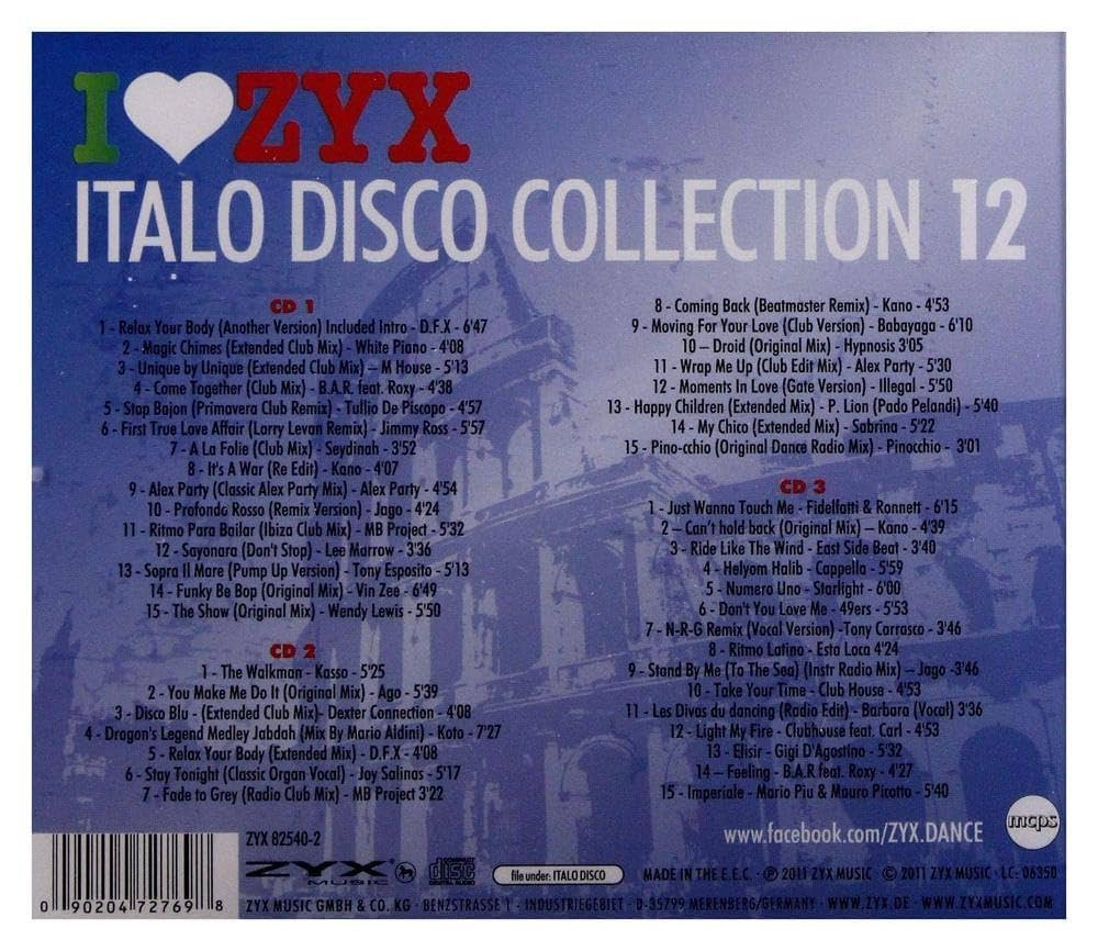 VARIOUS ARTISTS - ZYX Italo Disco Collection 12 / Various - Amazon