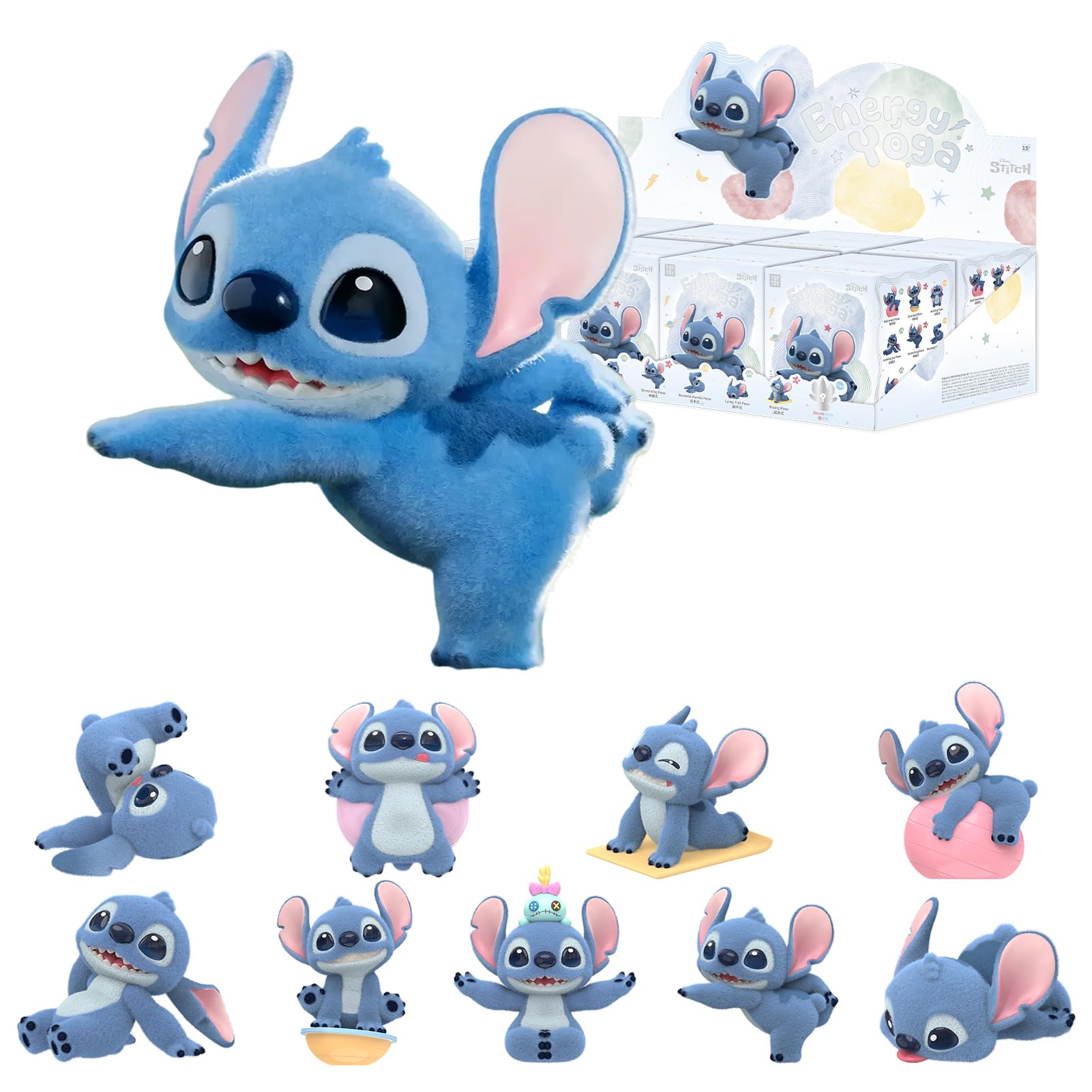 Amazon.co.jp: TOP TOY ディズニー スティッチ「元気ヨガ」シリーズ