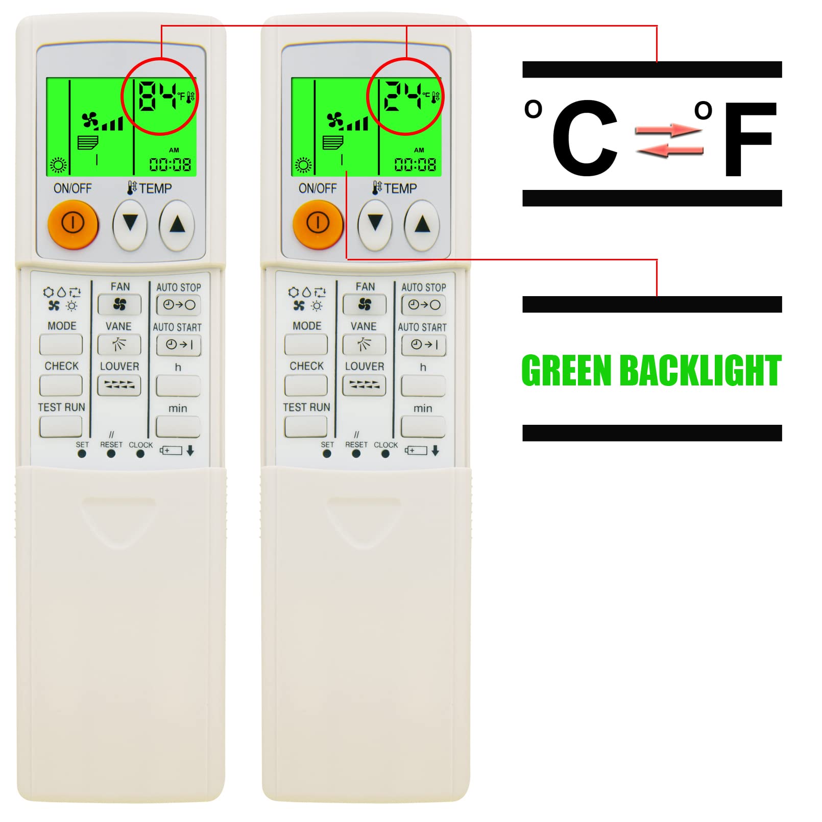 Amazon.co.jp: CHOUBENBEN 交換用三菱電工ミスタースリムエアコン
