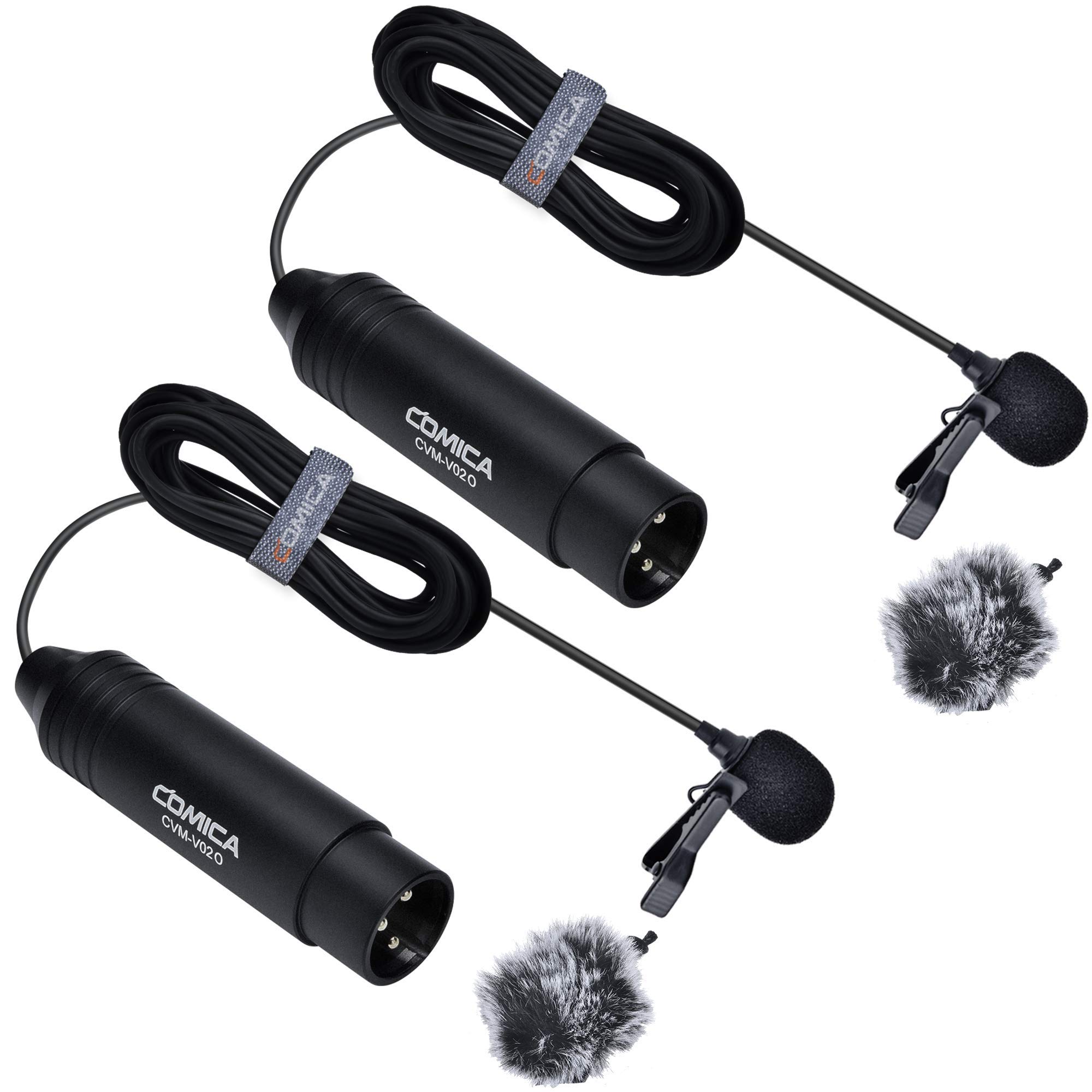 Amazon.com: COMICA XLR 48V Phantom Power Lavalier Microphone,CVM