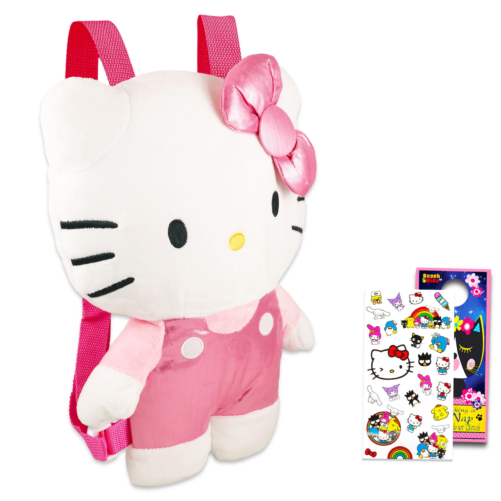 Amazon.co.jp: 女の子向けハローキティぬいぐるみセット – 調節可能な