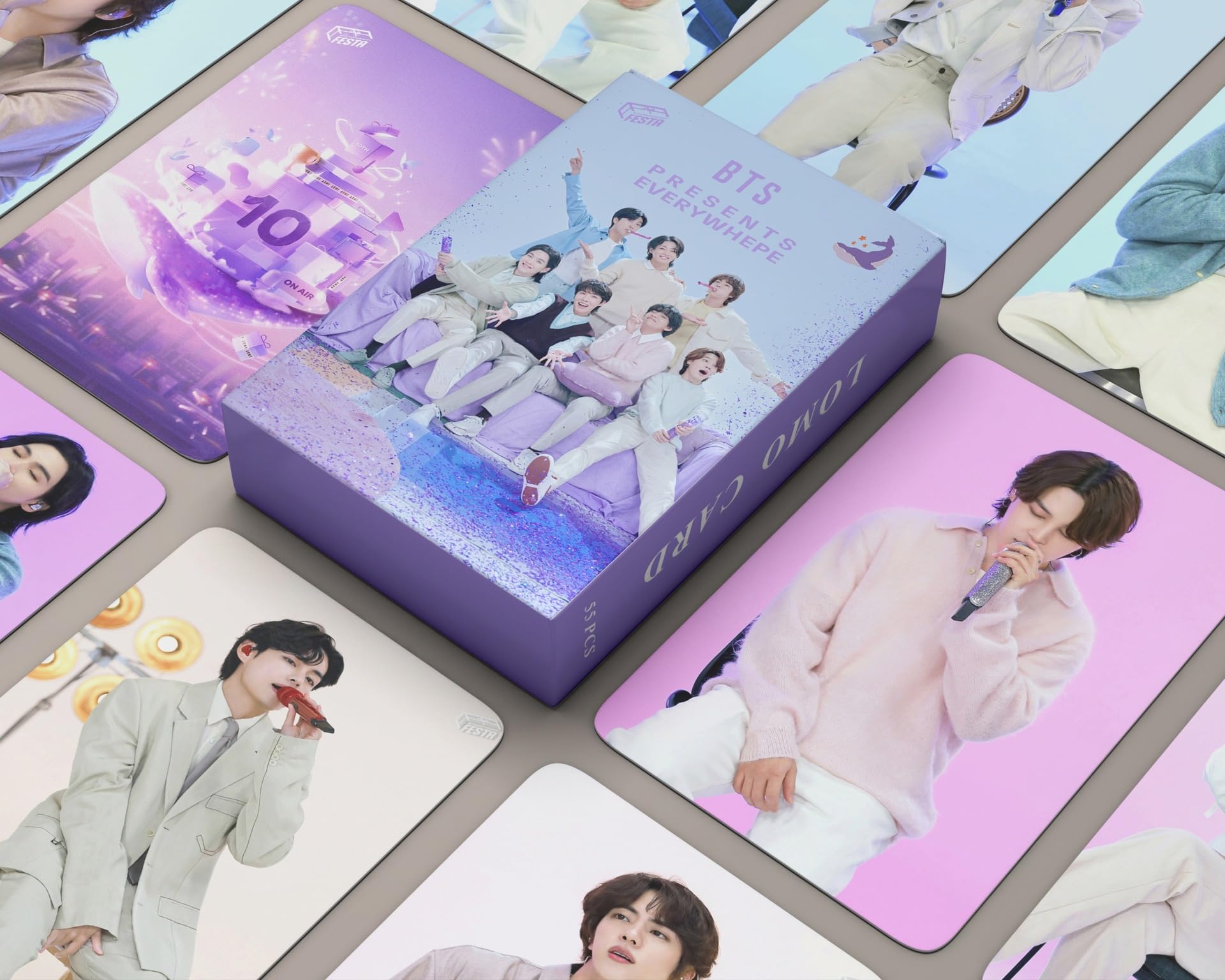 Amazon.co.jp: BTS LOMOカード 54枚セット トレカ フォトカードセット