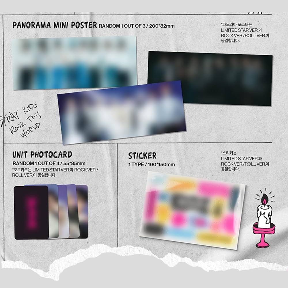Amazon.co.jp: Stray Kids -樂-STAR (通常盤 - ROCK Ver.) Photobook +
