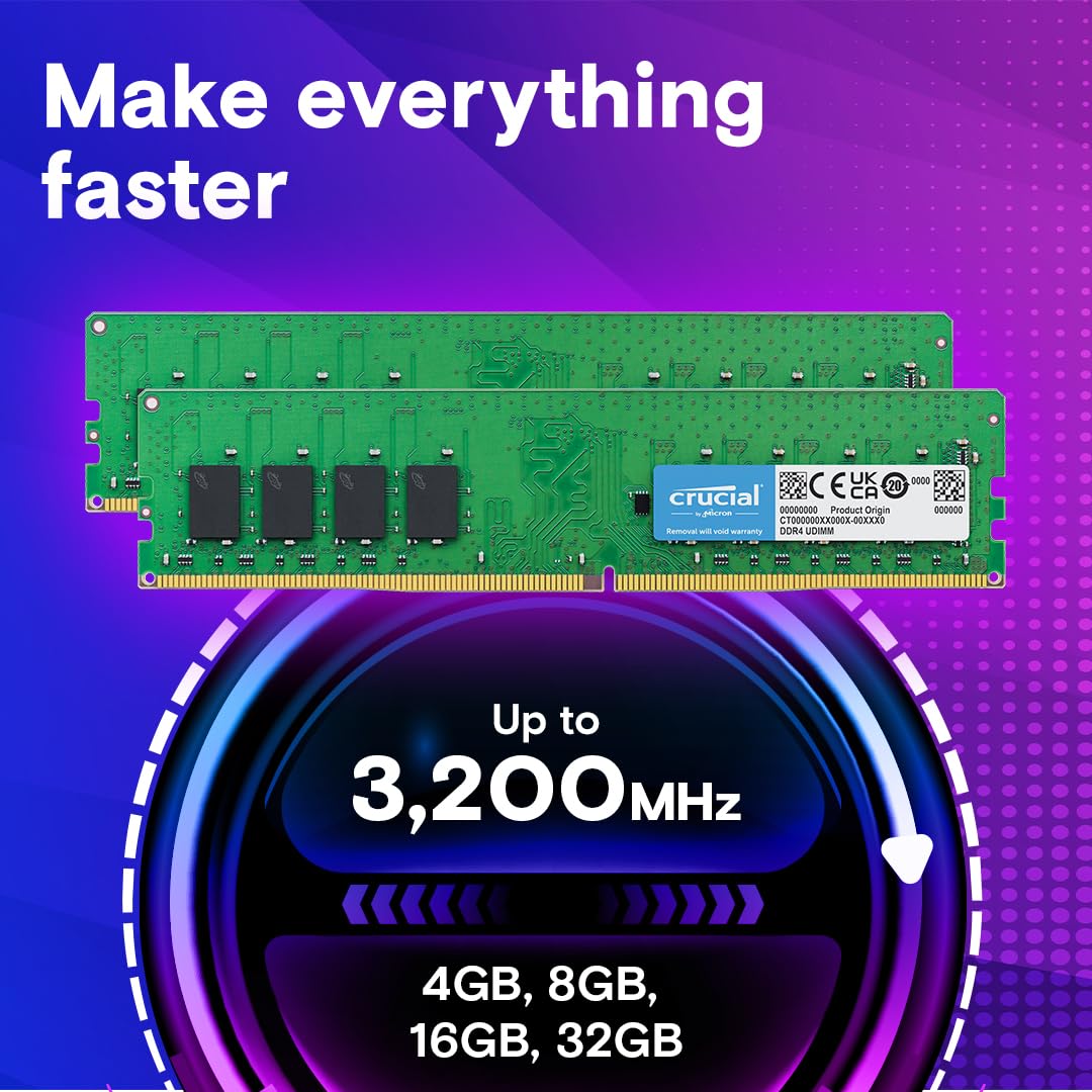Amazon | Crucial デスクトップ用増設メモリ 32GB(16GBx2枚) DDR4