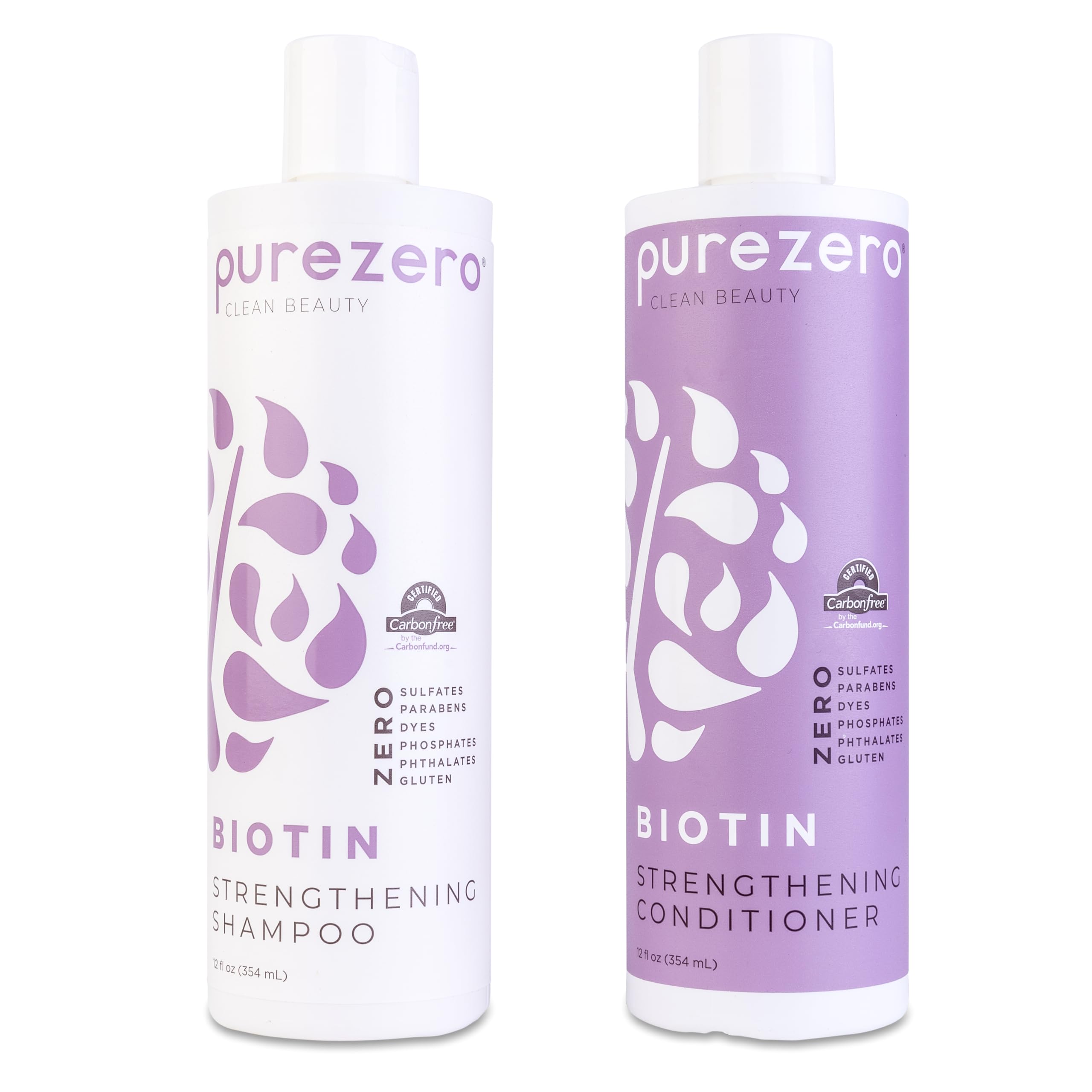 Amazon.com : Purezero Biotin Shampoo & Conditioner Set - Anti