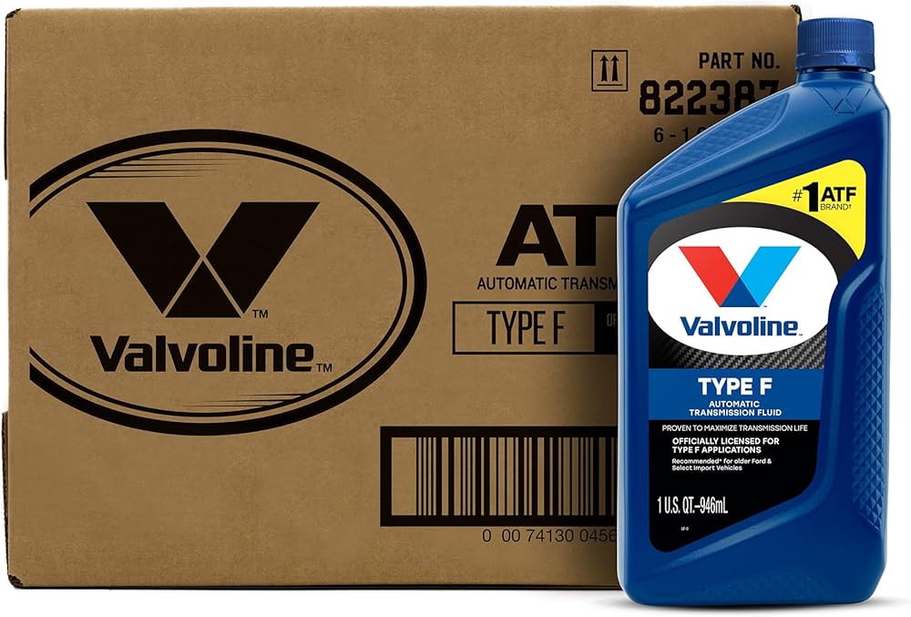Valvoline (VV341-6PK) Type-F Automatic Transmission Fluid - 1