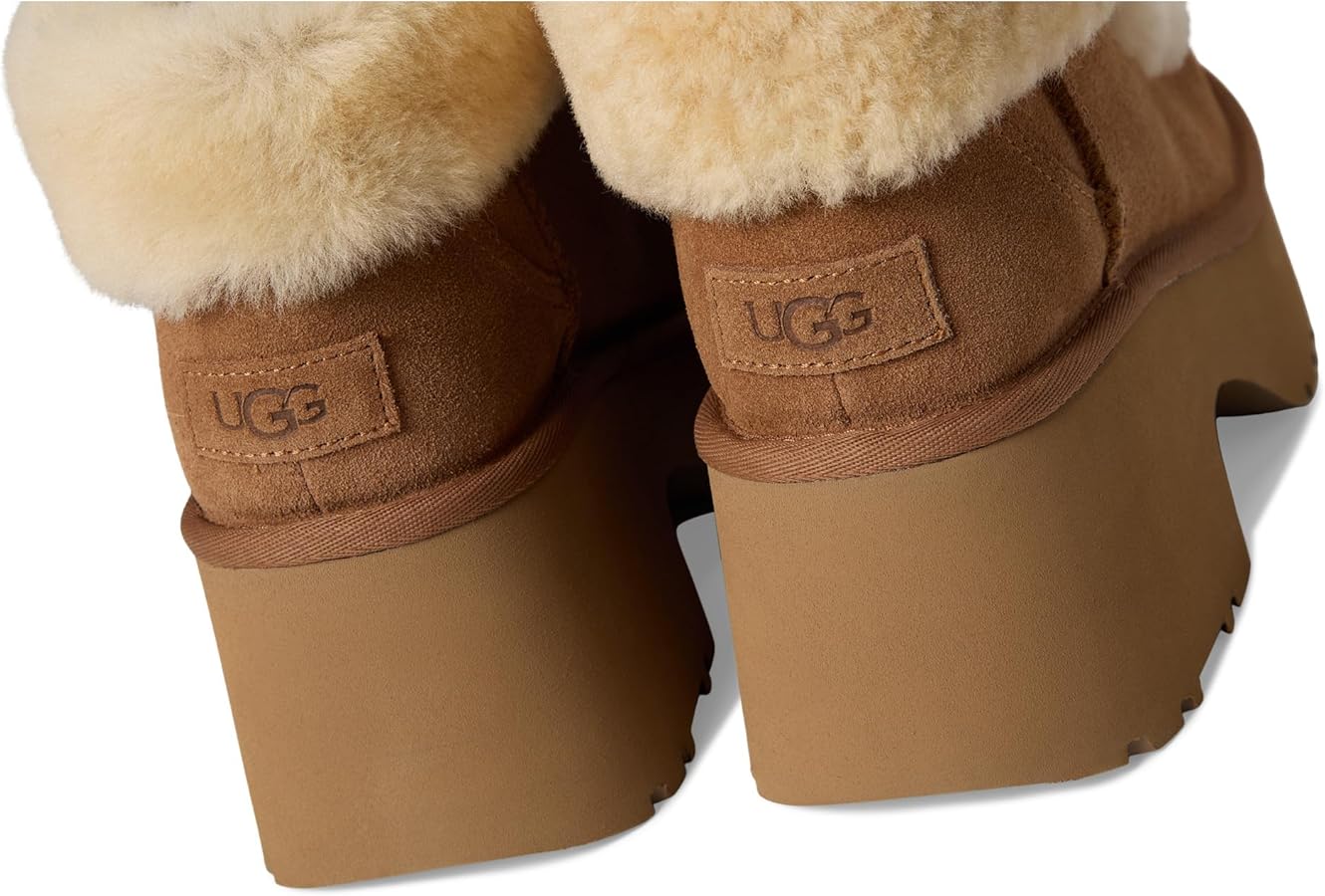 UGG Women's Esmee Lace Up Fashion Boot, Chestnut, 11 : Amazon.ca