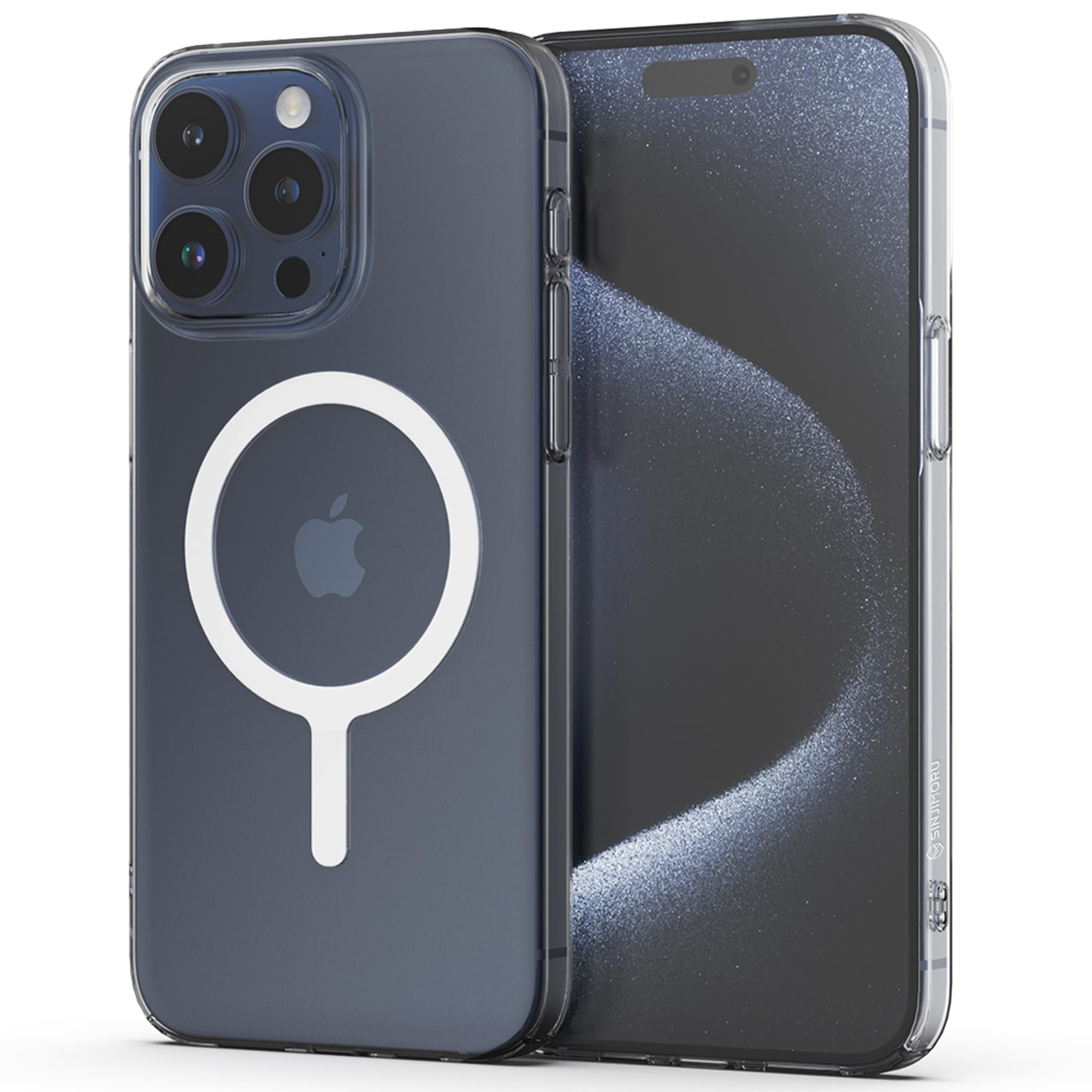 Amazon.co.jp: 【空気のような薄さ】Sinjimoru iPhone 15 Pro Max