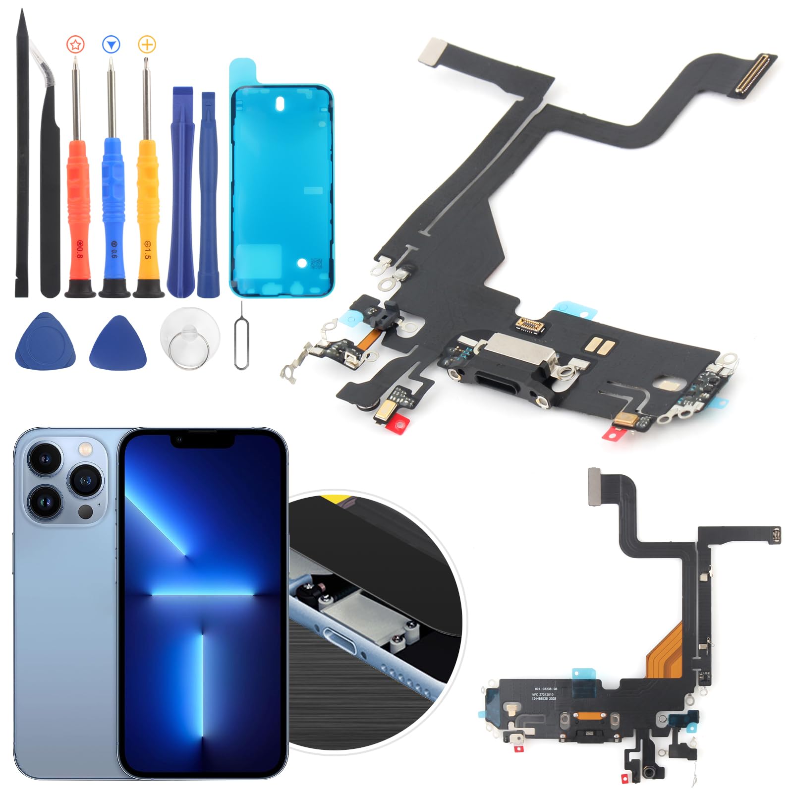 Amazon | YWLRONG USB Lightning充電ポート iPhone 13 Pro用 ドック