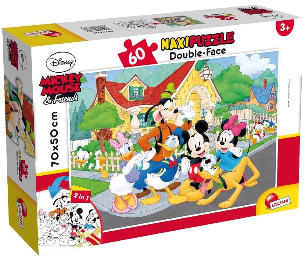 Amazon.com: Disney 66728 Mouse and Friends Puzzle Df Supermaxi
