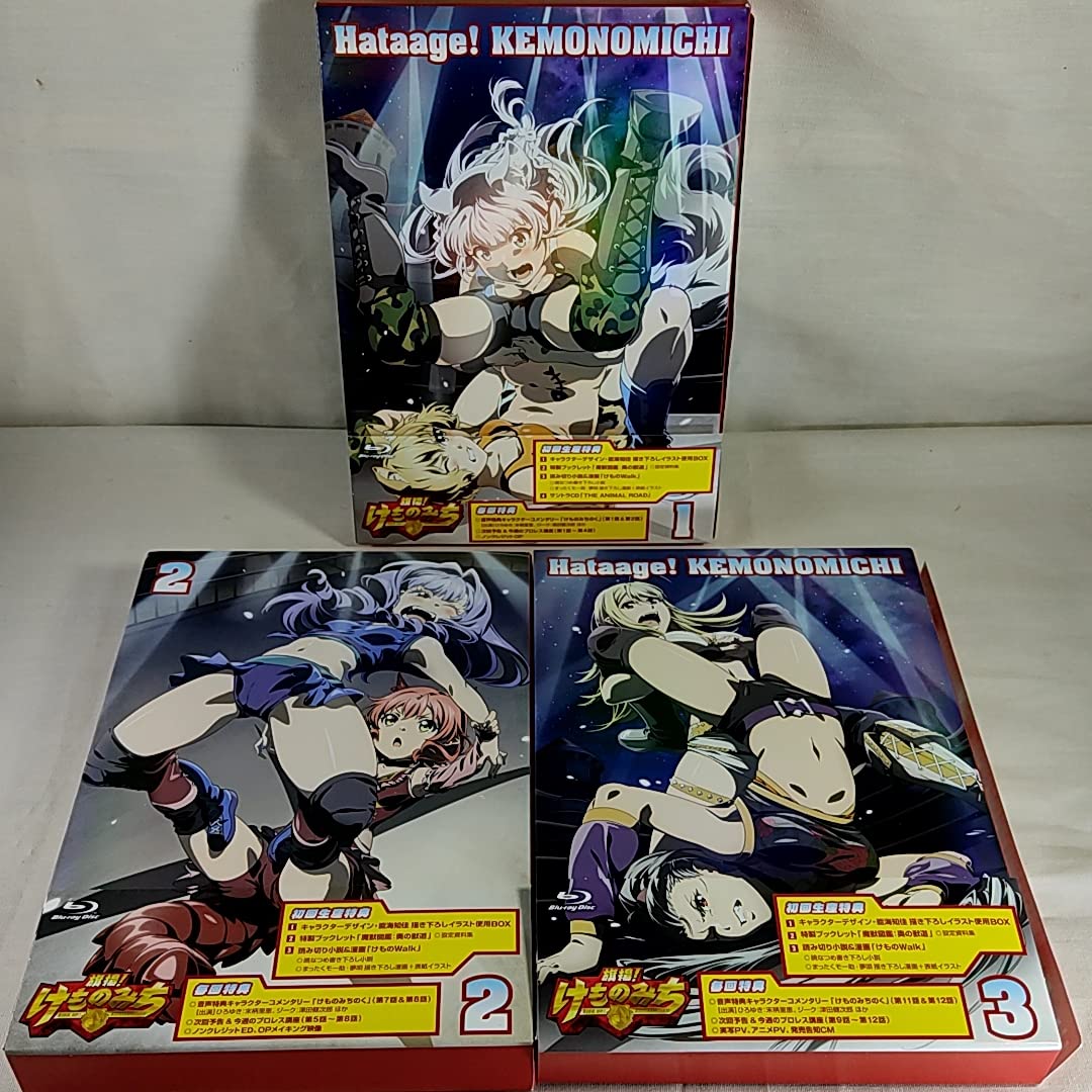 Amazon.co.jp: [BD] 旗揚けものみち Blu-ray初回版 全3巻セット