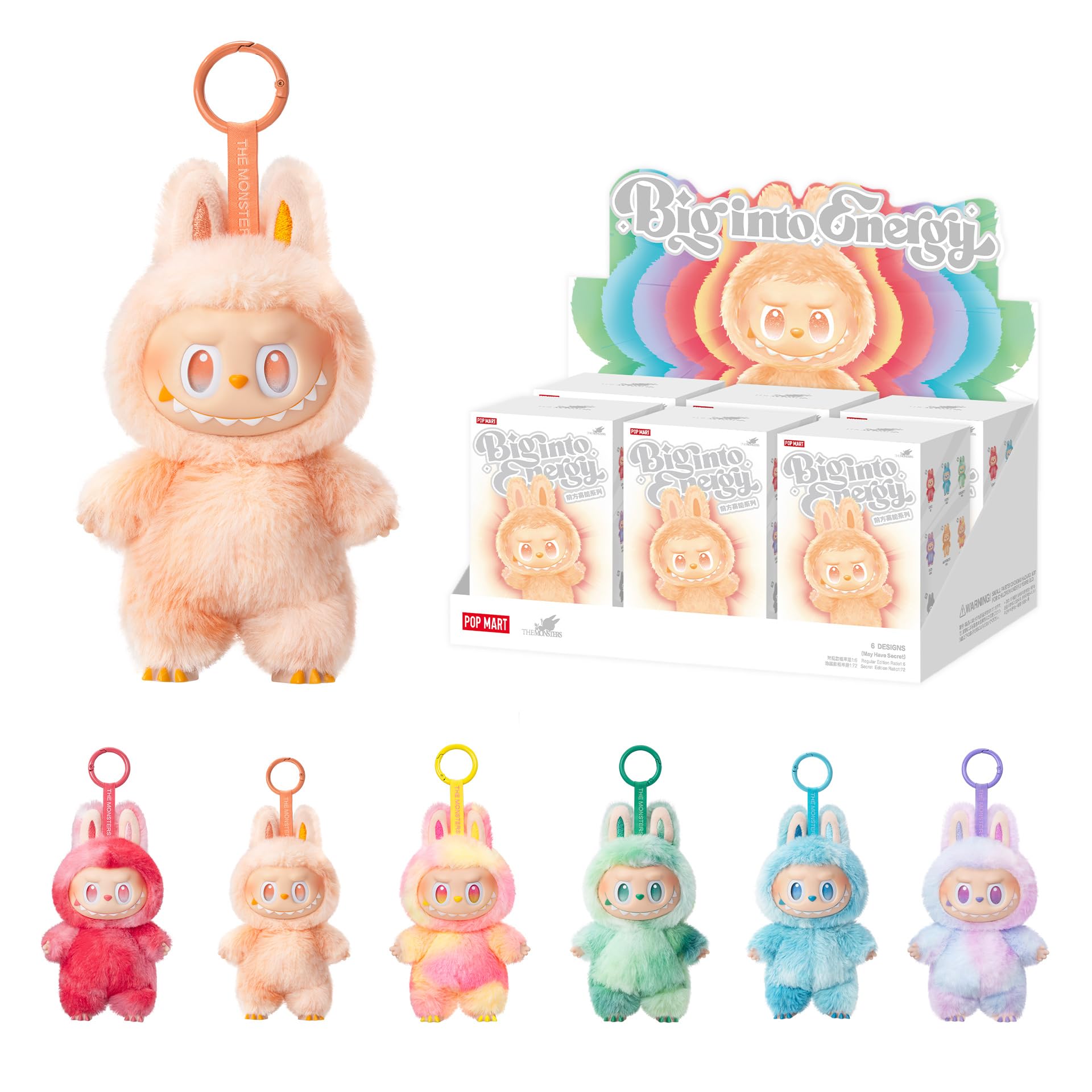 Amazon.com: POP MART The Monsters Big into Energy Series-Vinyl