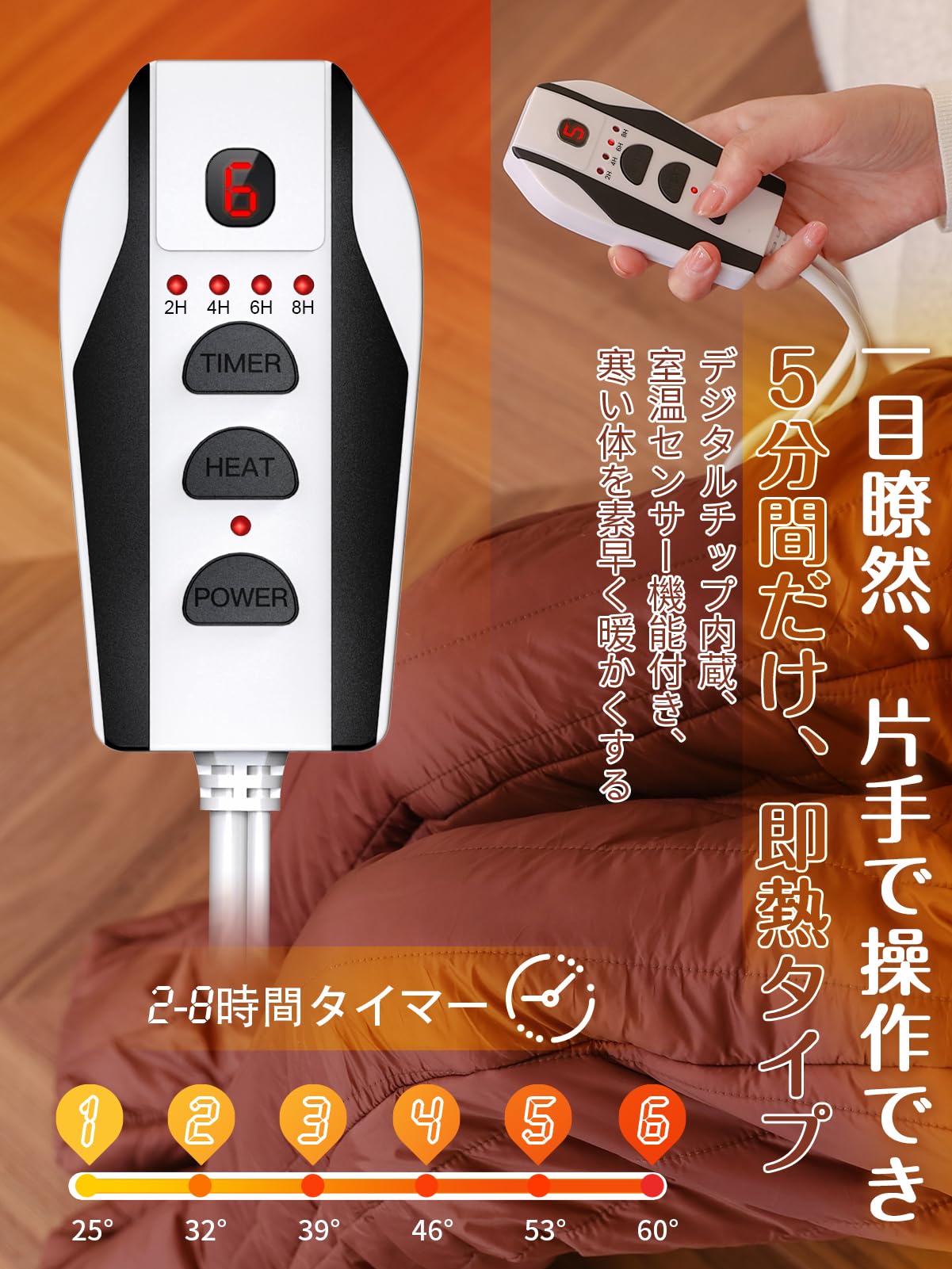 Amazon.co.jp: HiBox®【現役看護師監修】フットウォーマー 電気足温器