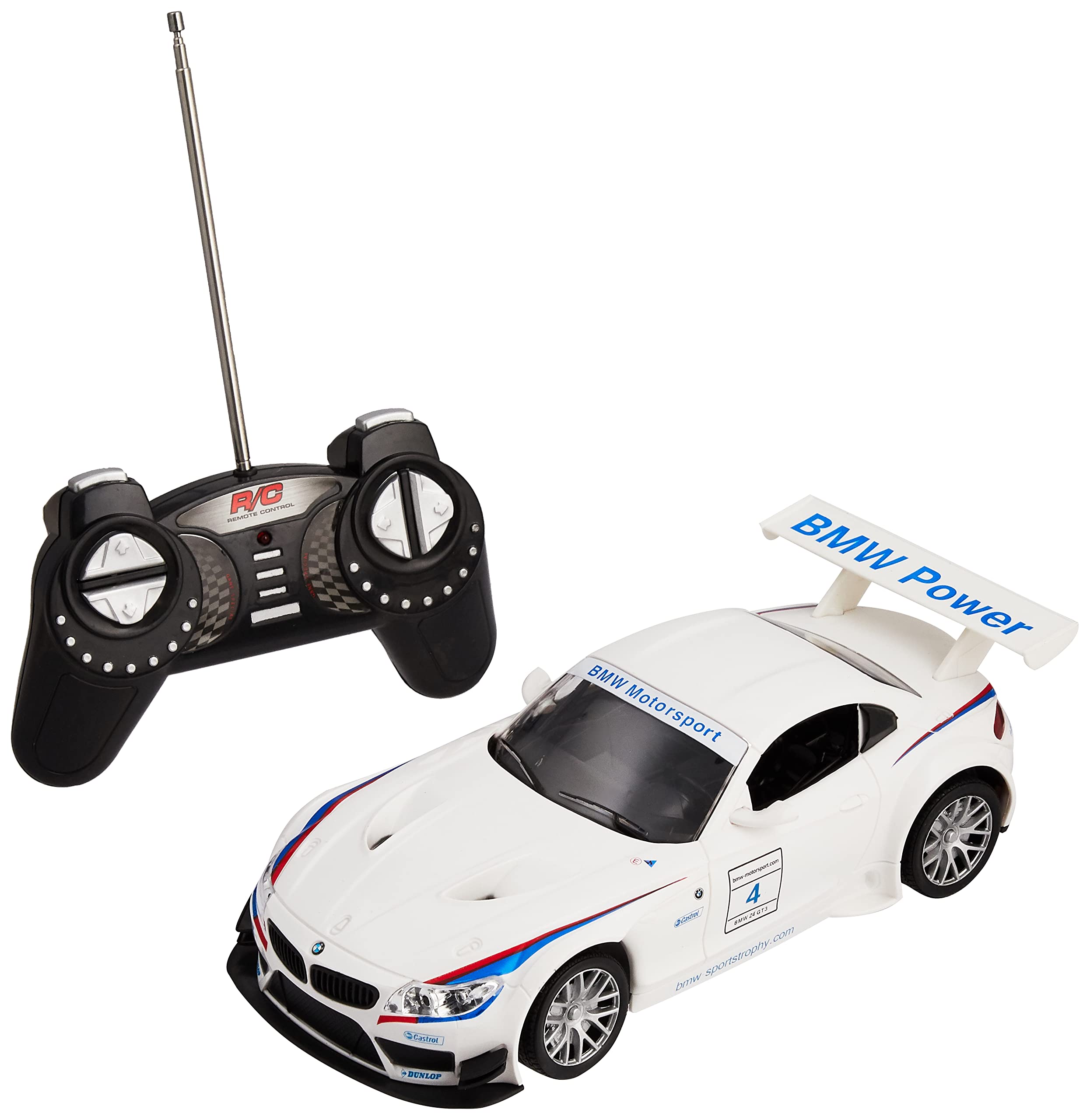Amazon.co.jp: 童友社 27MHz 1/18スケール RCカー BMW Z4 白 電動