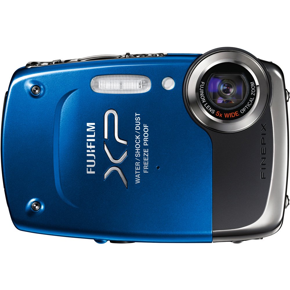 Fujifilm FinePix XP20 Blue 14 MP Digital Camera with 5x Optical