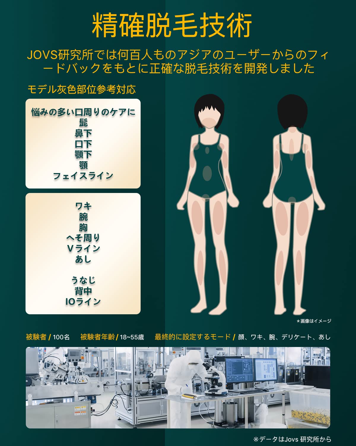 2月まで】 JOVS 脱毛器 光美容器 家庭用 だつもうき メンズ